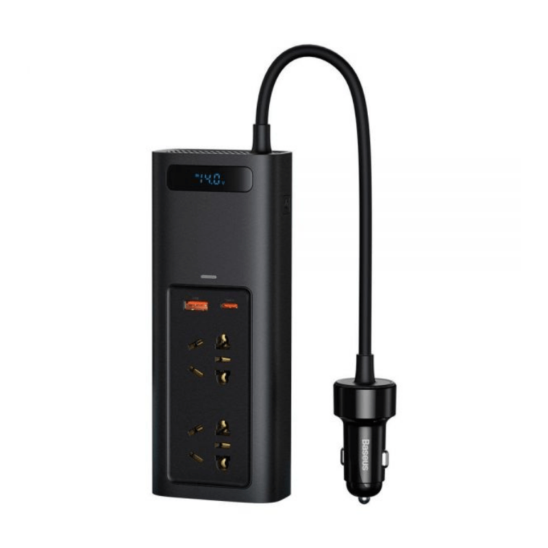 Baseus 150W Car Inverter Dual USB Car Charger