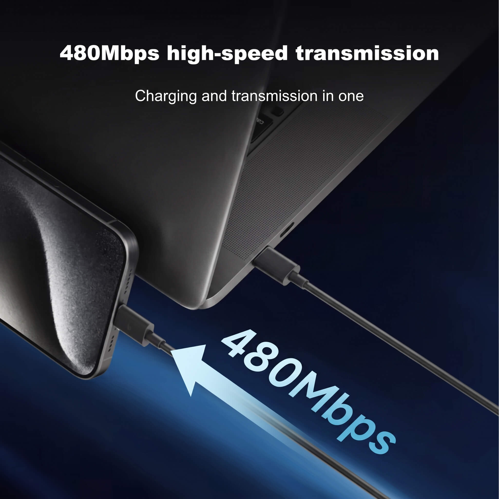 CUKTECH USB-C to C 6A Fast Charging Cable