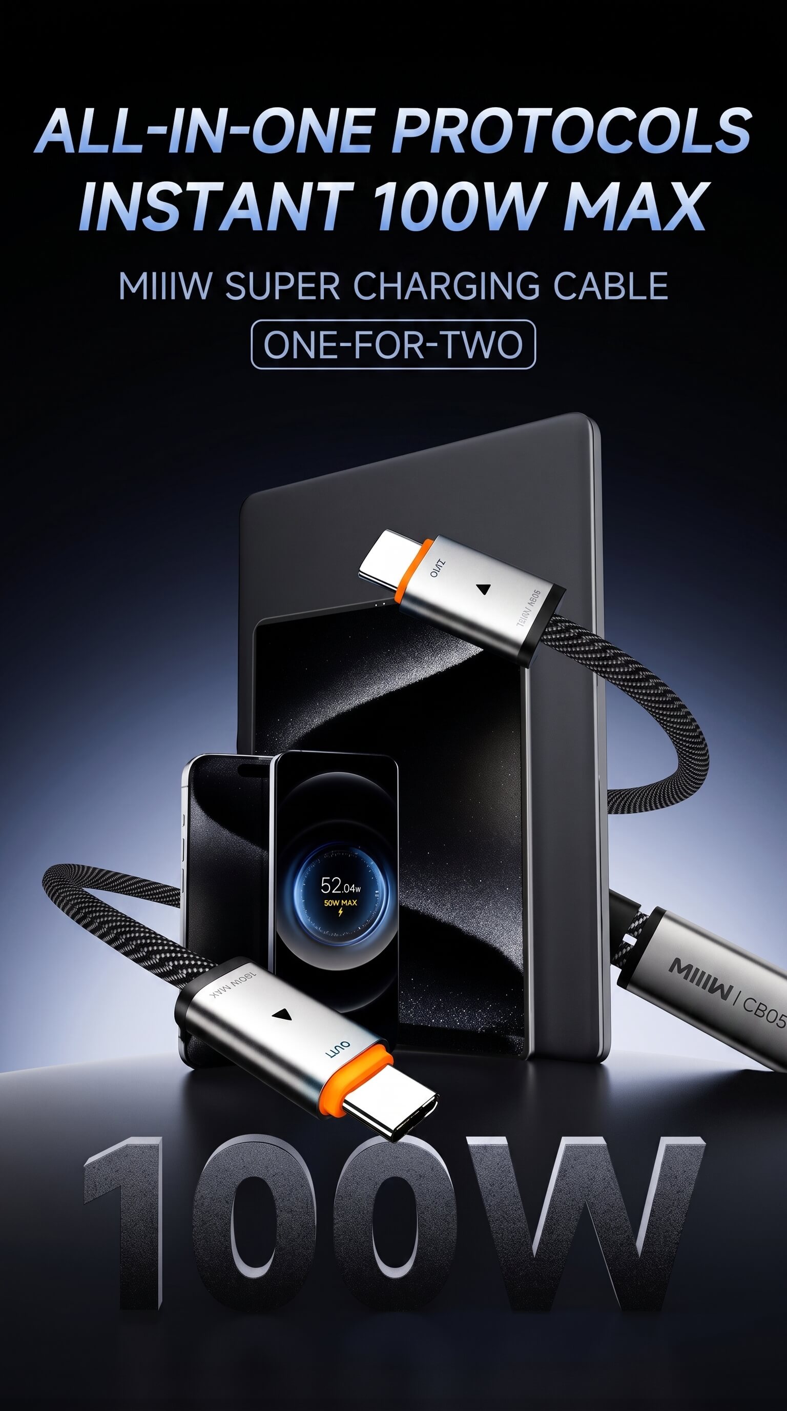 MIIIW CB510 Pro Two-in-One Cable
