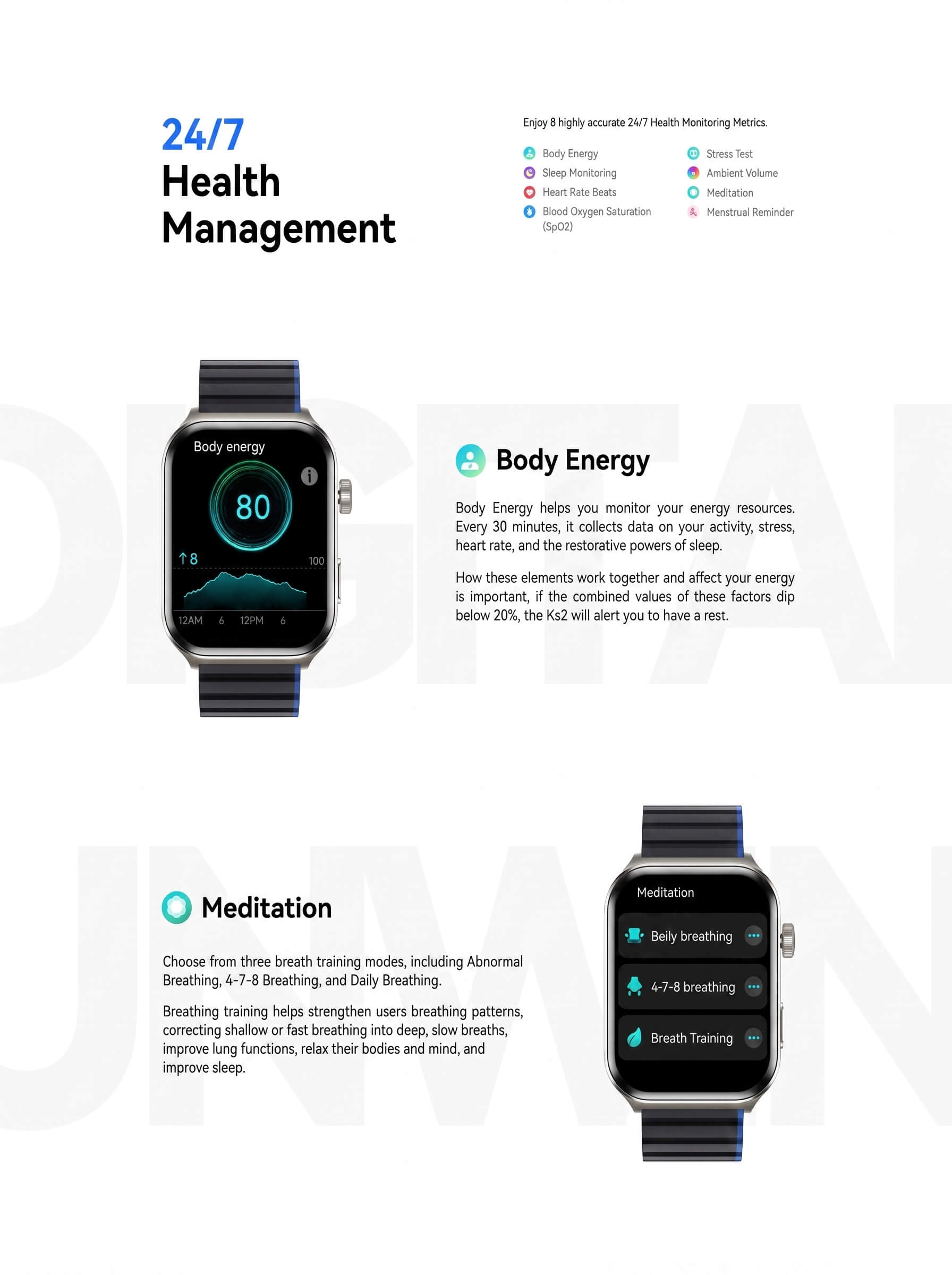 Kieslect Smart Calling Watch Ks2