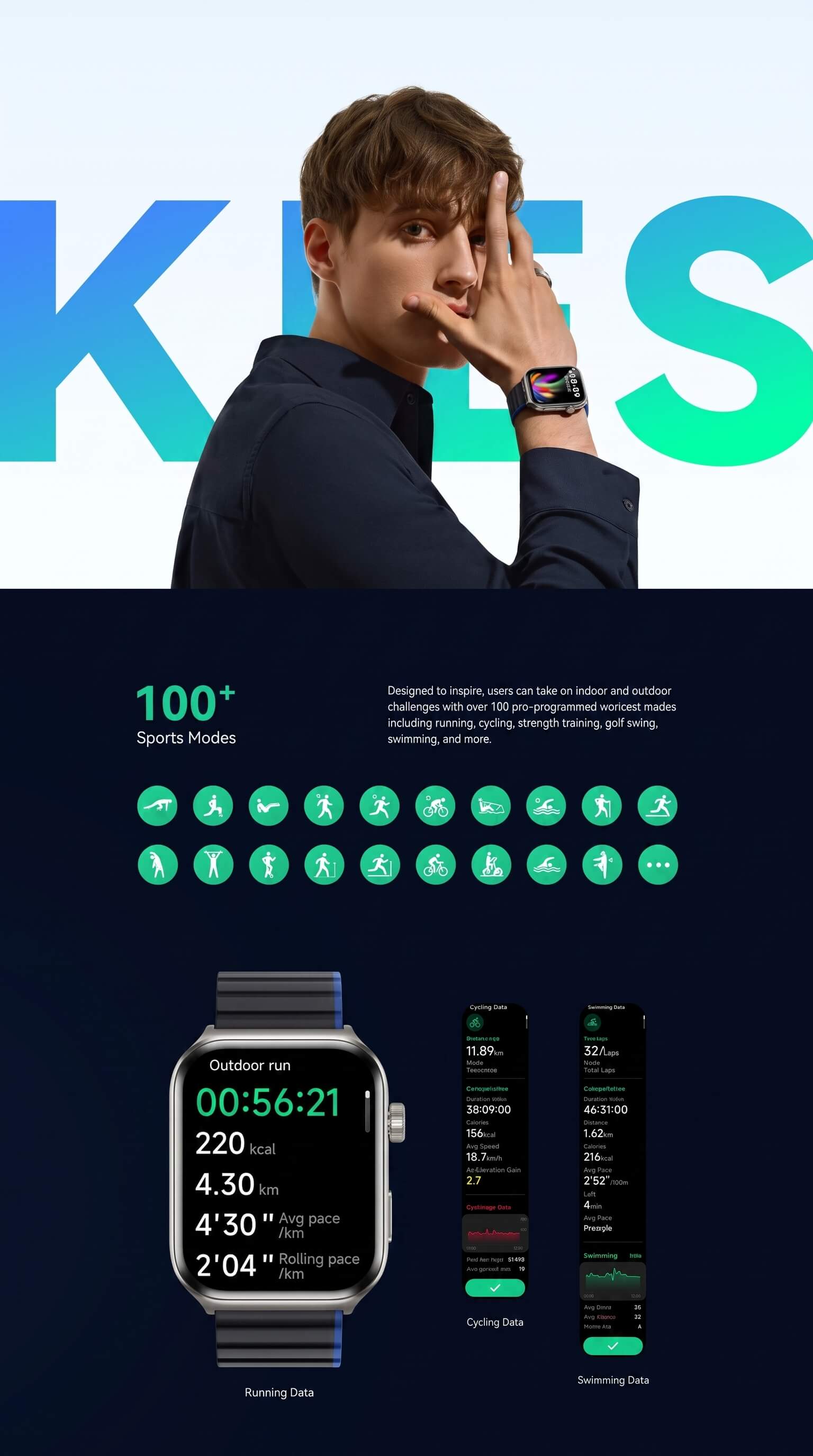 Kieslect Smart Calling Watch Ks2