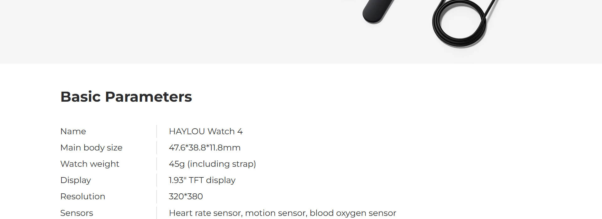 HAYLOU Watch 4