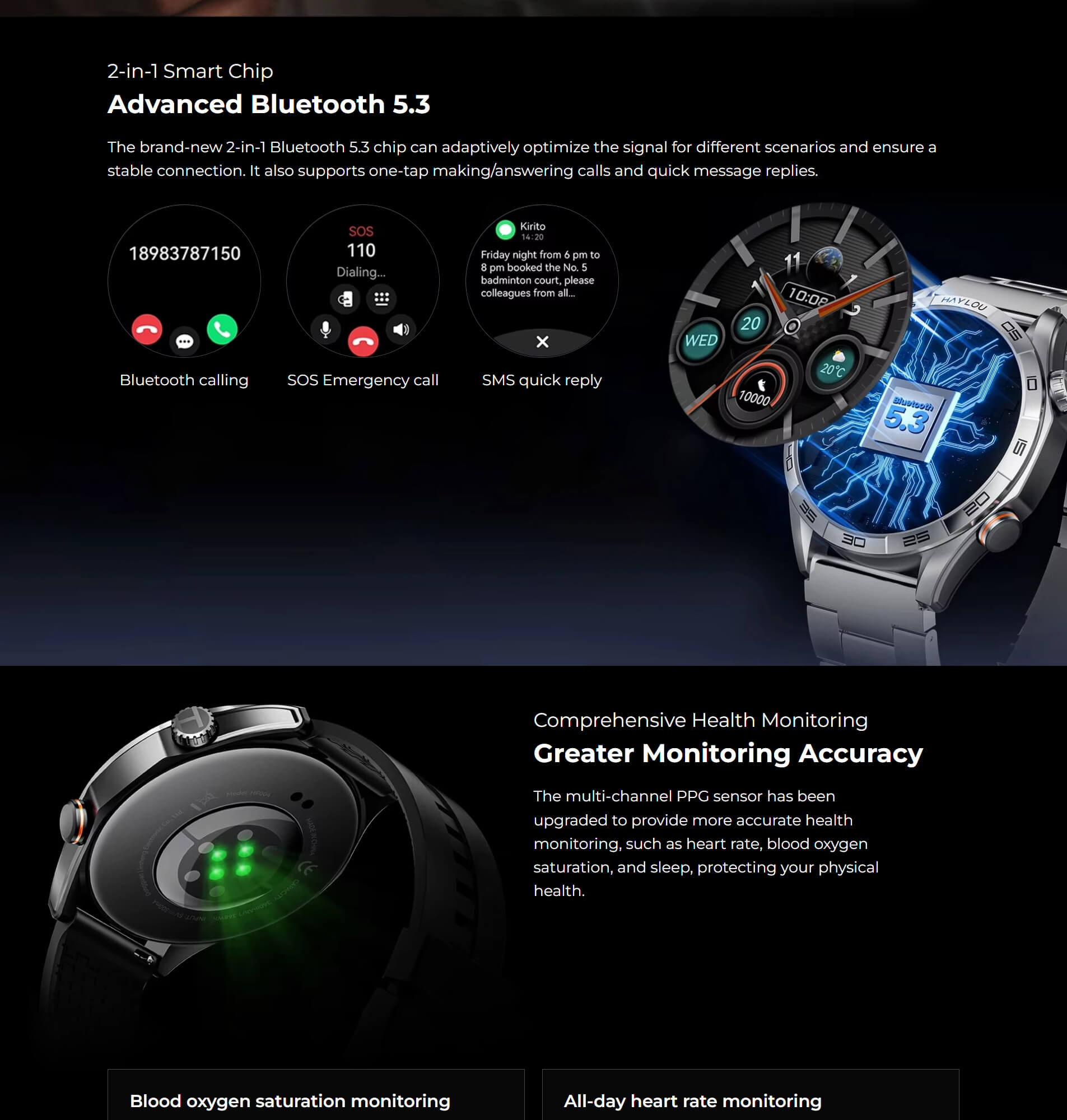 Haylou Solar 5 smart watch