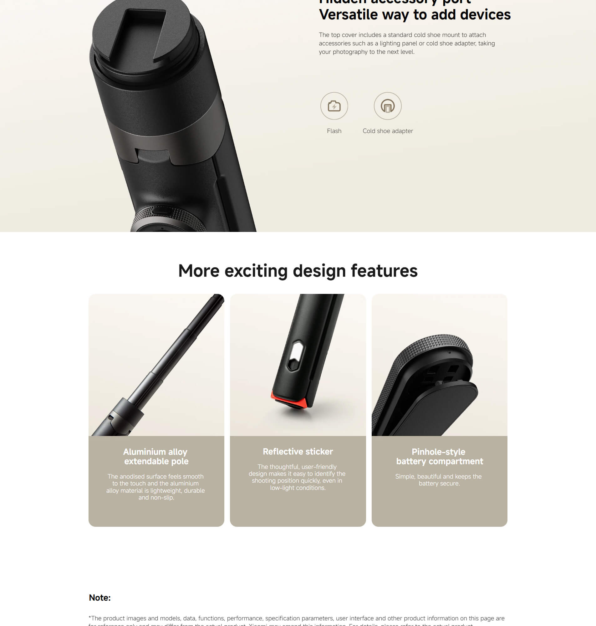 Xiaomi Zoom Floor Selfie Stick Tripod 62