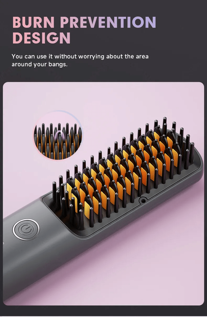 ENCHEN H6 Cordless Hair Straightener Comb 2-in-1