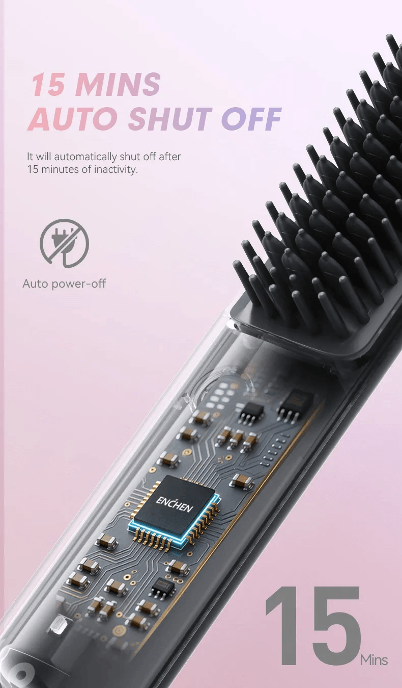 ENCHEN H6 Cordless Hair Straightener Comb 2-in-1