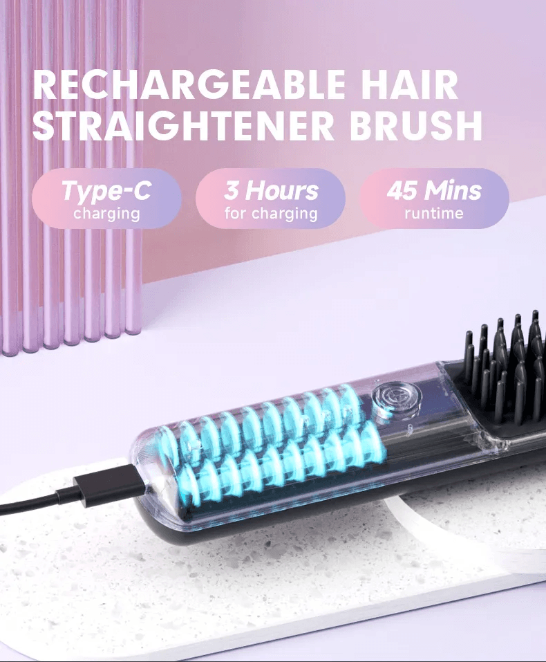 ENCHEN H6 Cordless Hair Straightener Comb 2-in-1