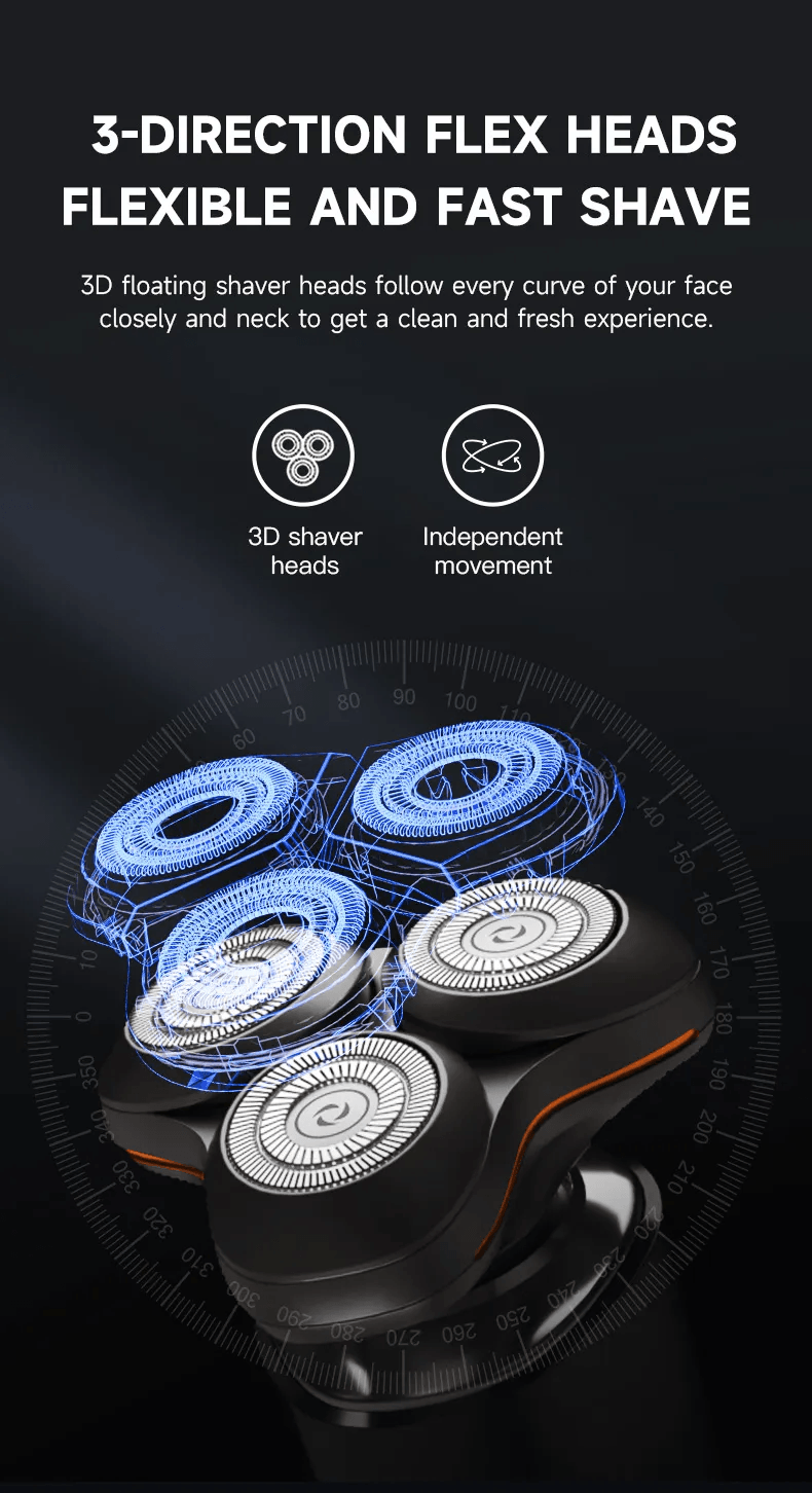 ENCHEN X8S-C 5-in-1 Electric Shaver & Grooming Kit