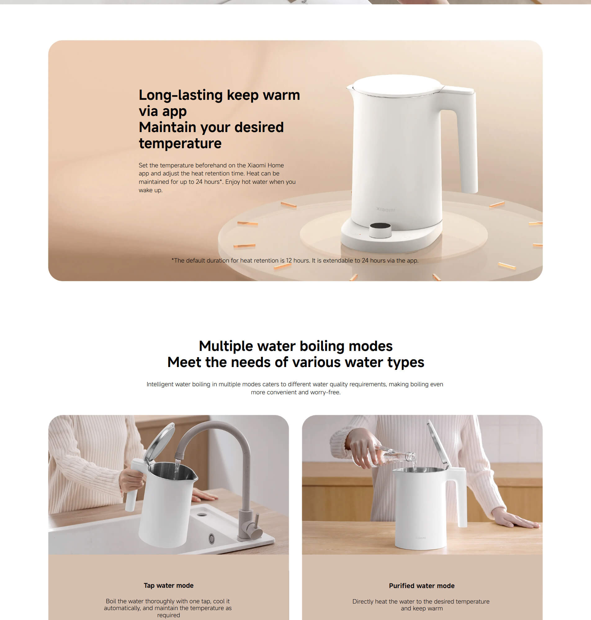 Mijia Thermostatic Electric Kettle 2 Pro