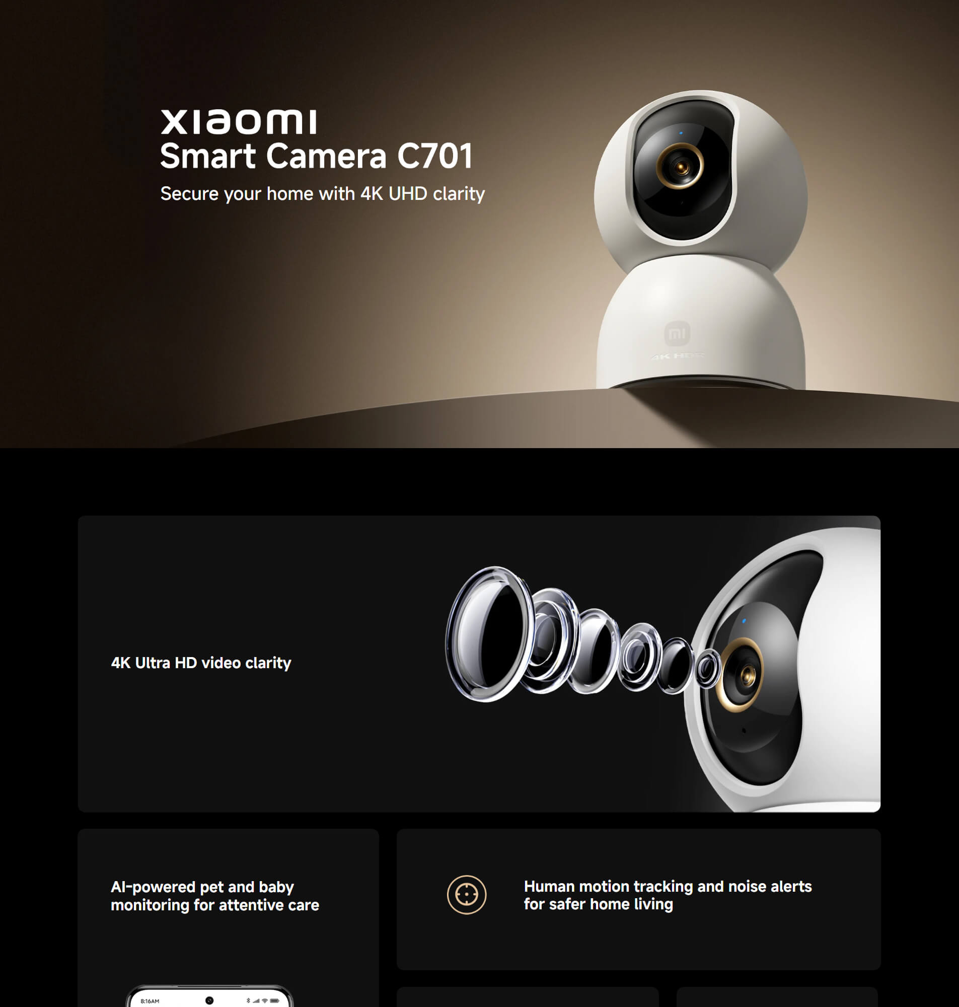 Xiaomi Smart Camera C701