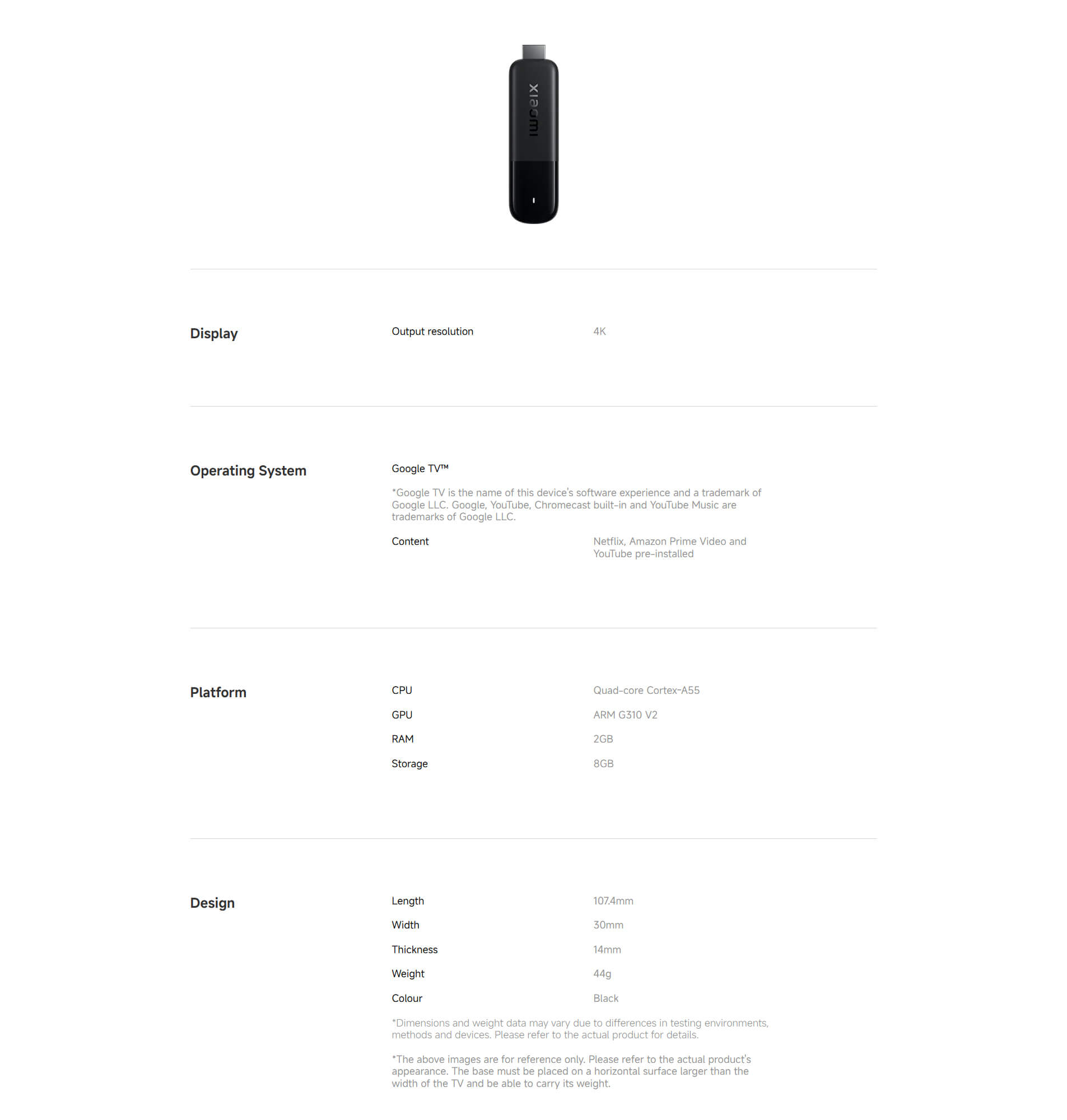 Xiaomi TV Stick 4K (2nd Gen)