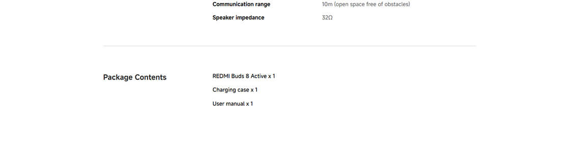 Redmi Buds 8 Active