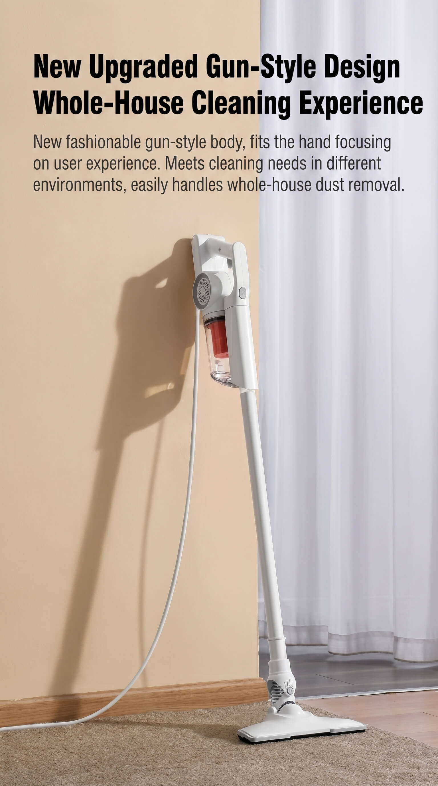 Baijinuo Standard Edition Corded Vacuum Cleaner