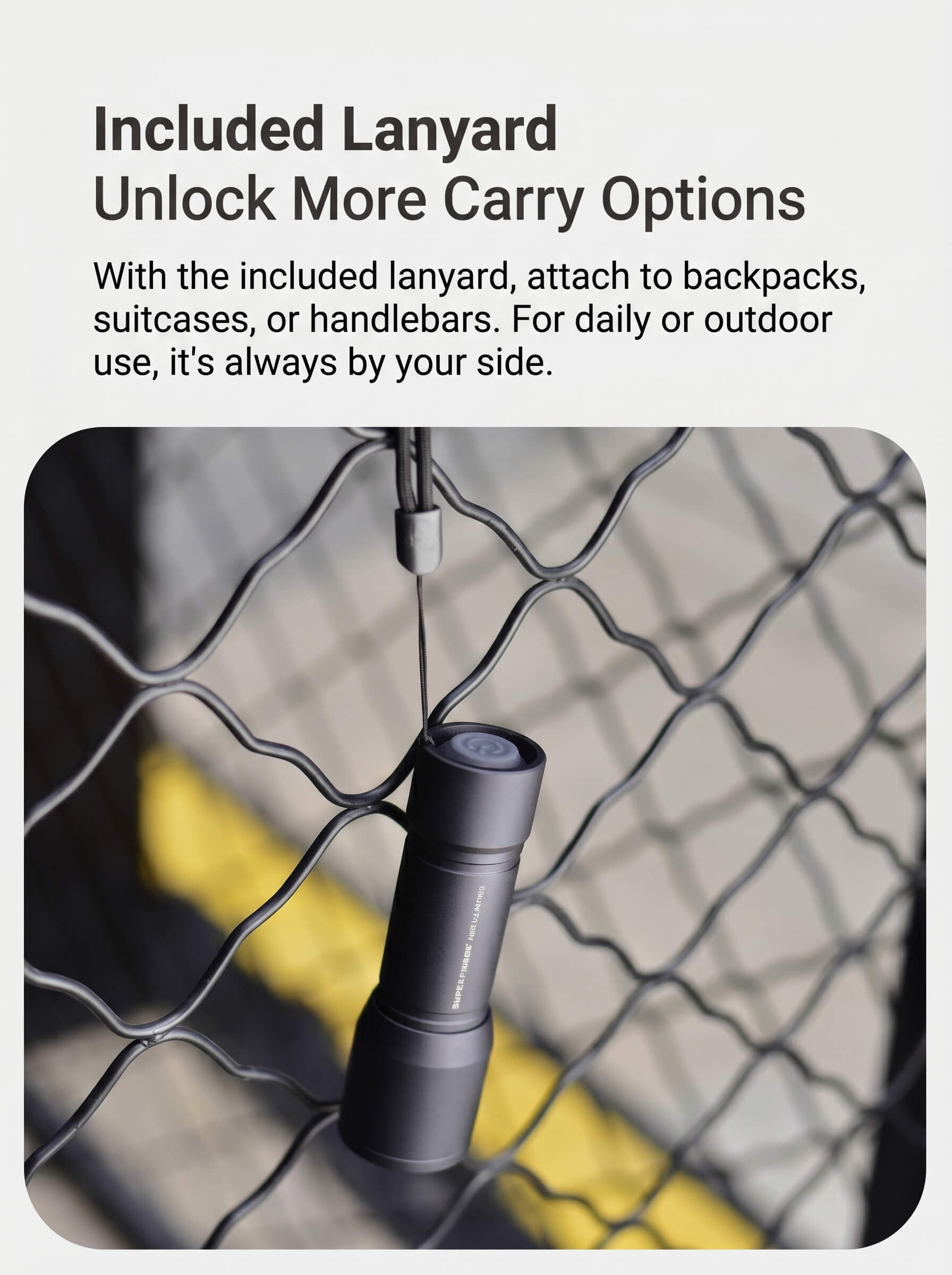 Polar Bee Rechargeable Mini Flashlight