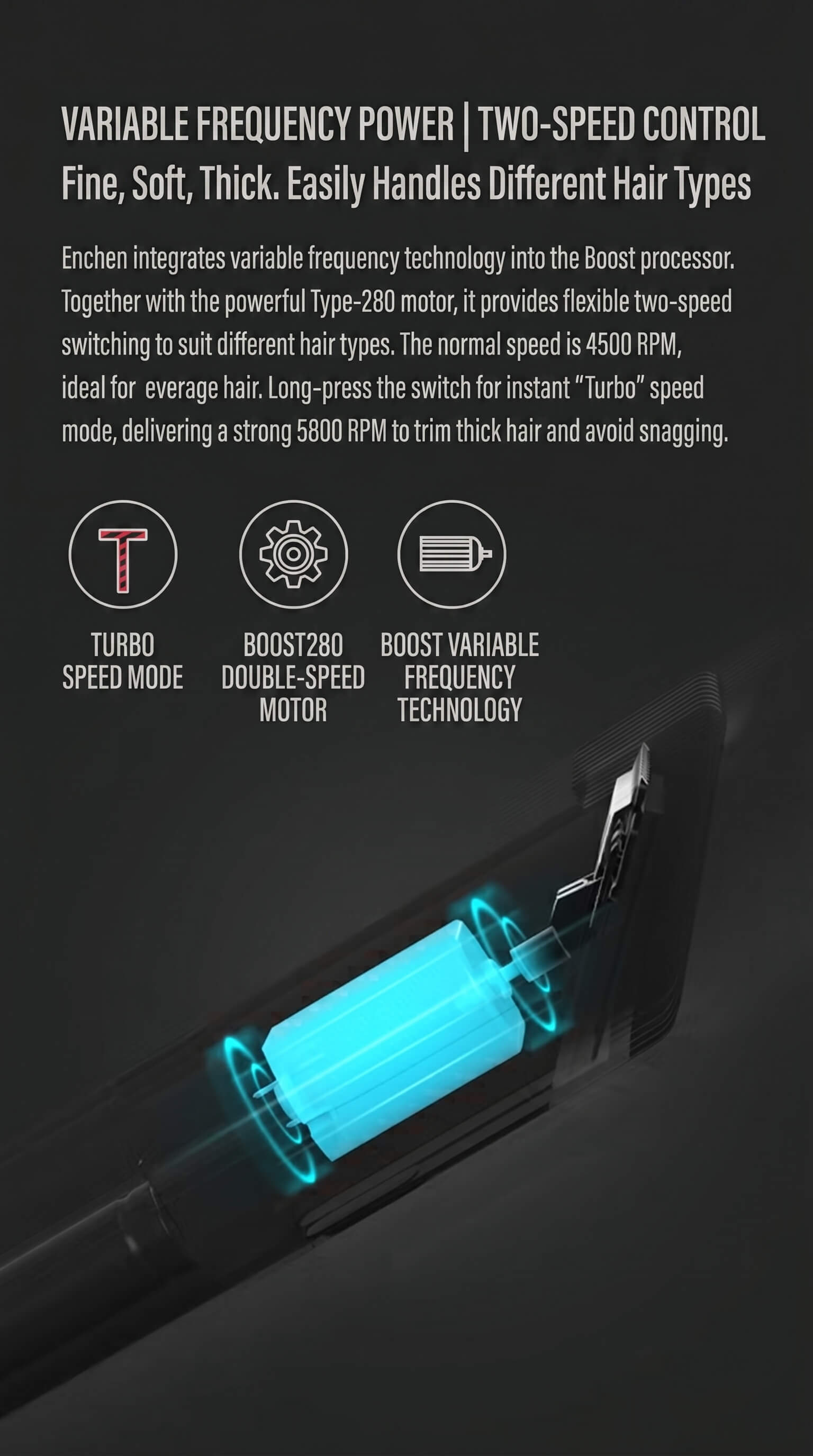 Yingqu Hair Clipper