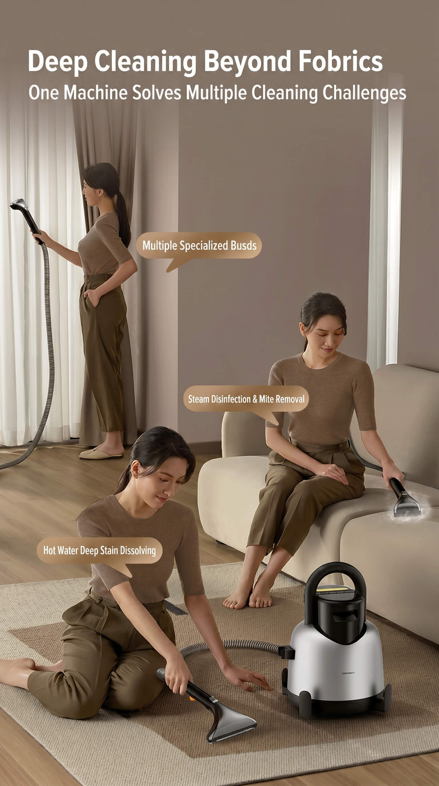 Deerma fabric sofa cleaner