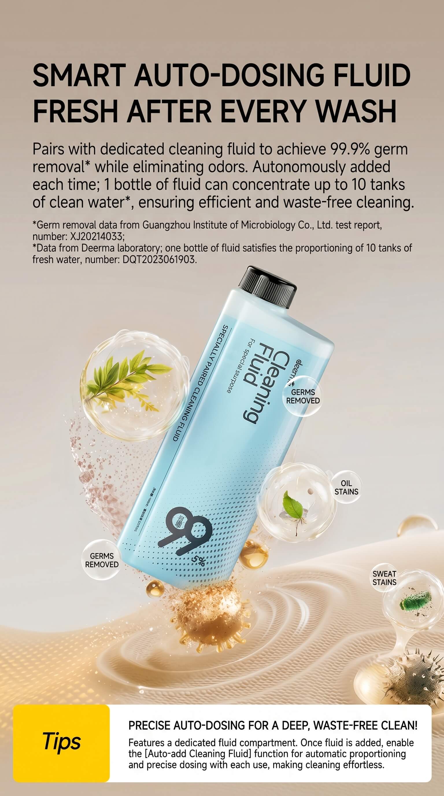 Deerma fabric sofa cleaner