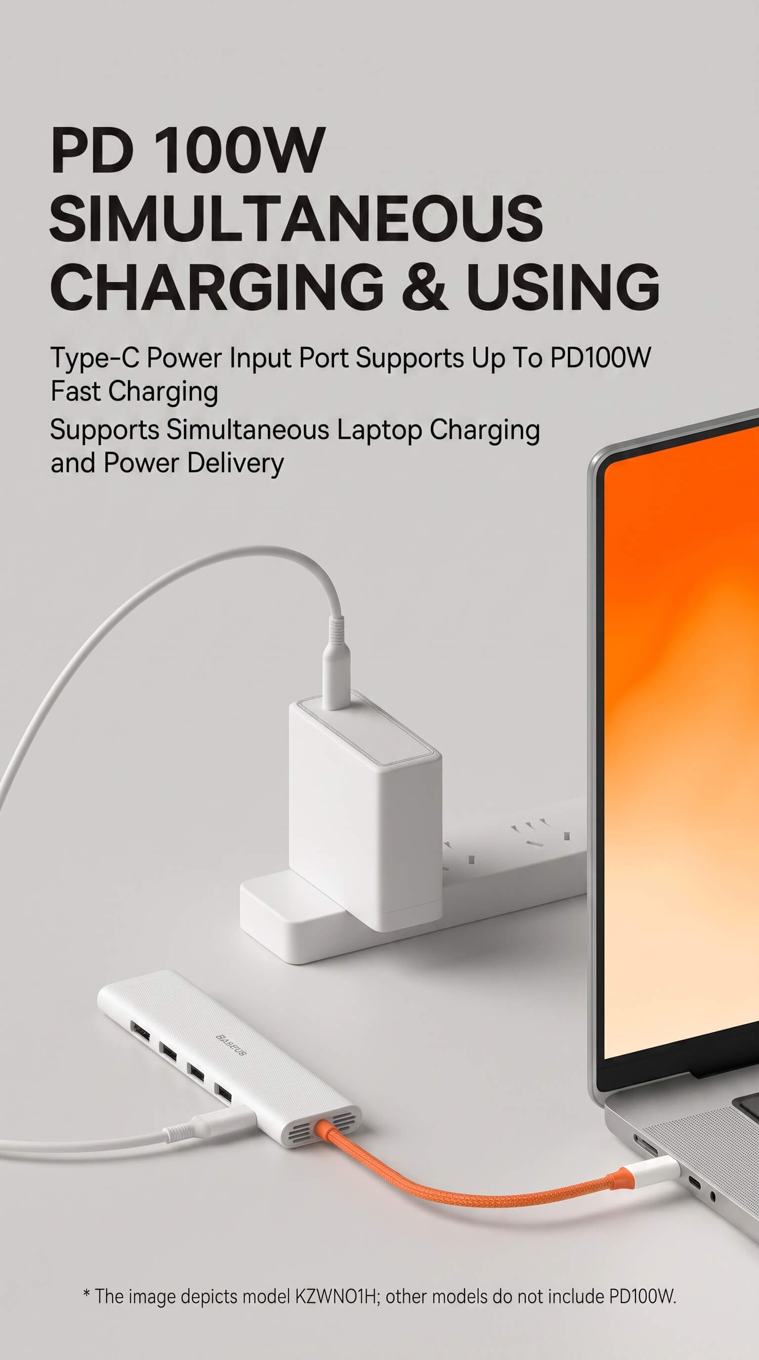 Haibeisi Type-C to USB Hub Splitter