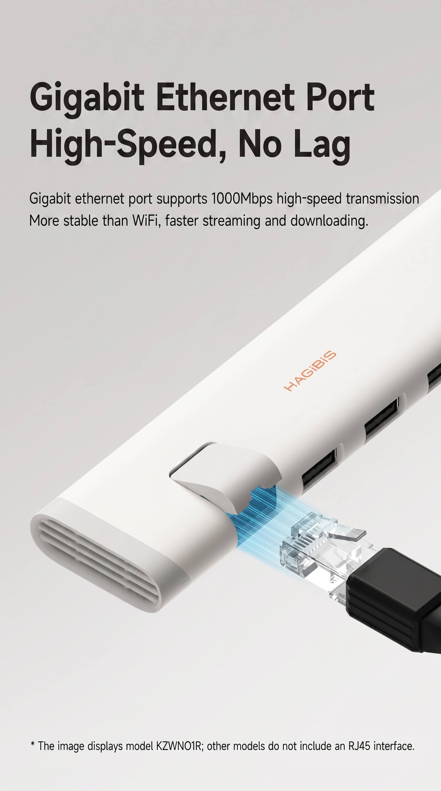Haibeisi Type-C to USB Hub Splitter