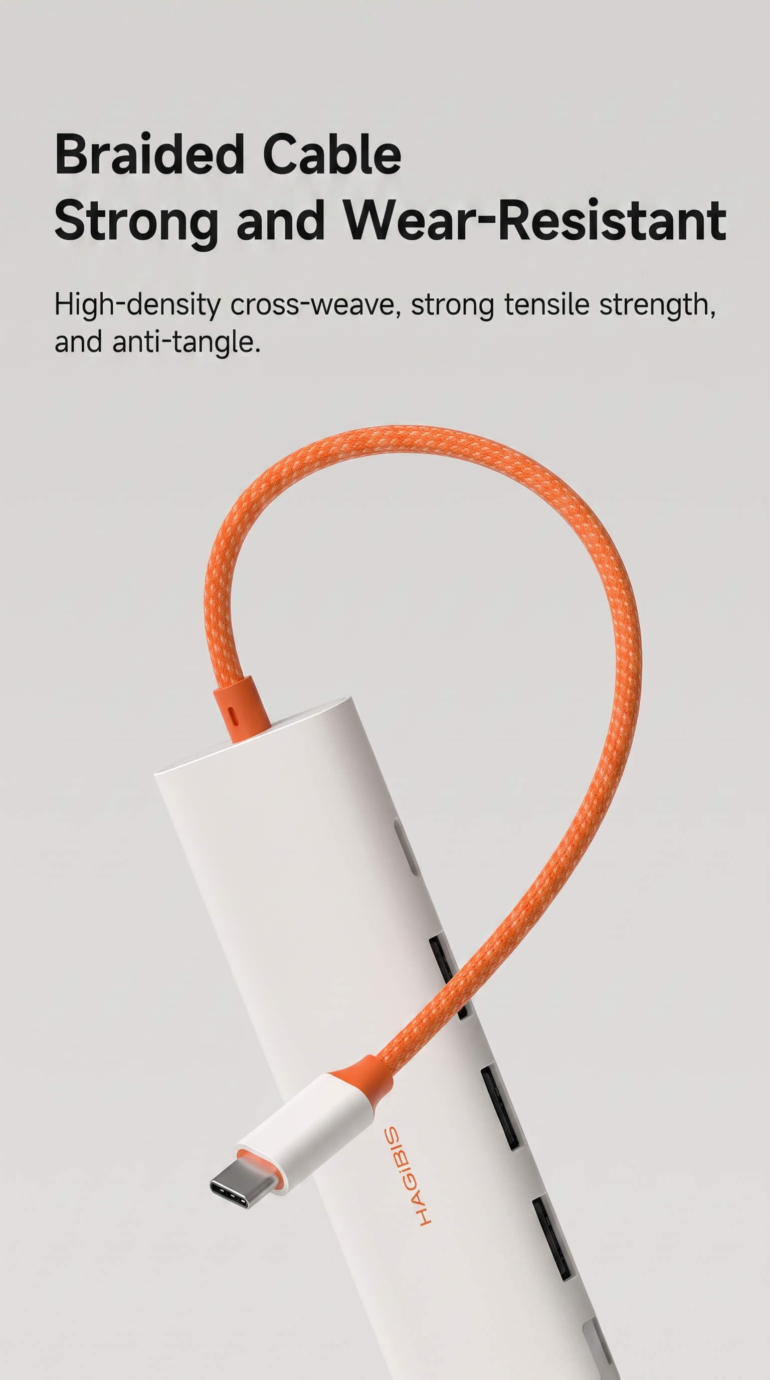 Haibeisi Type-C to USB Hub Splitter