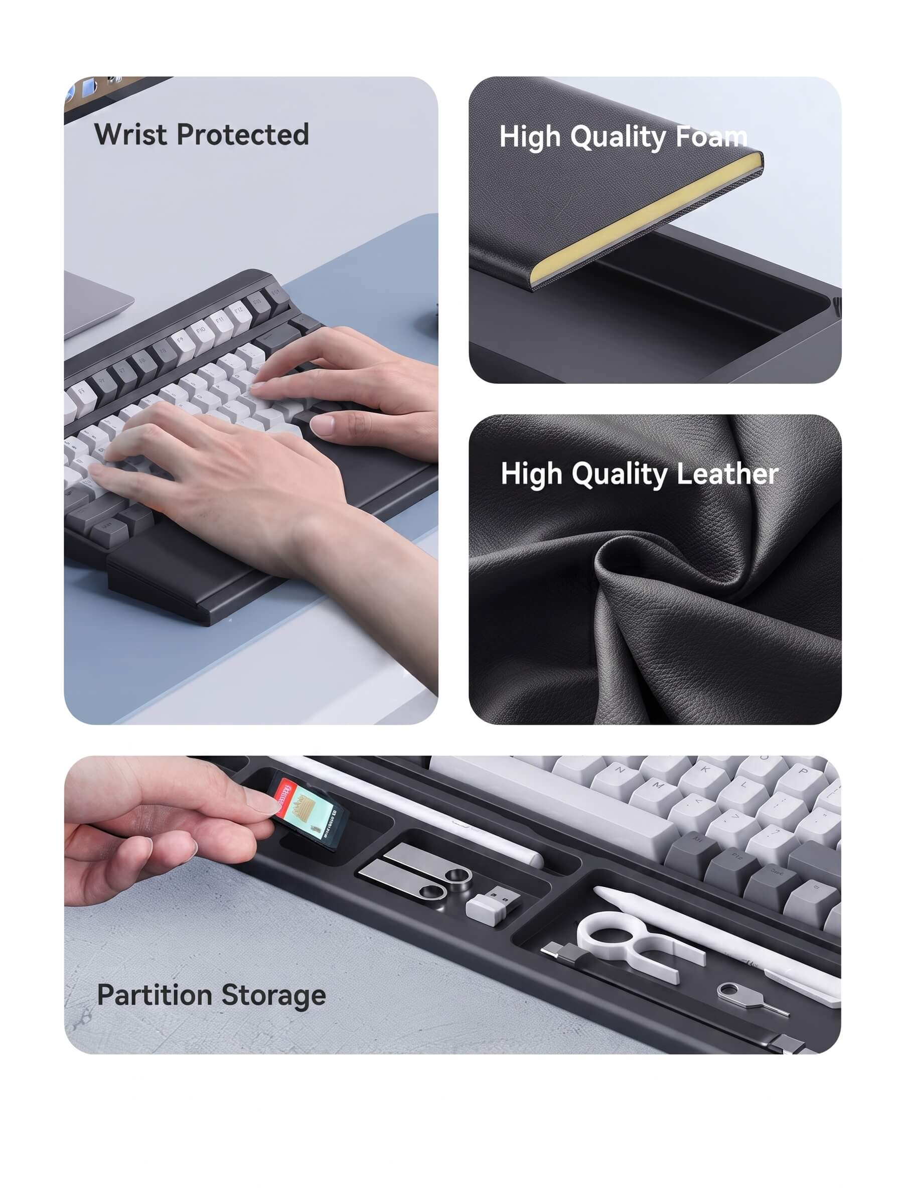 Haibeisi Mechanical Keyboard Wrist Rest