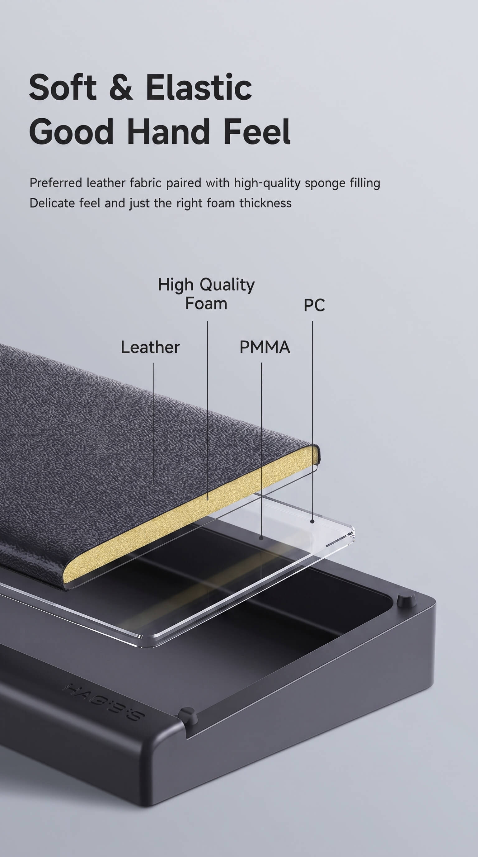 Haibeisi Mechanical Keyboard Wrist Rest