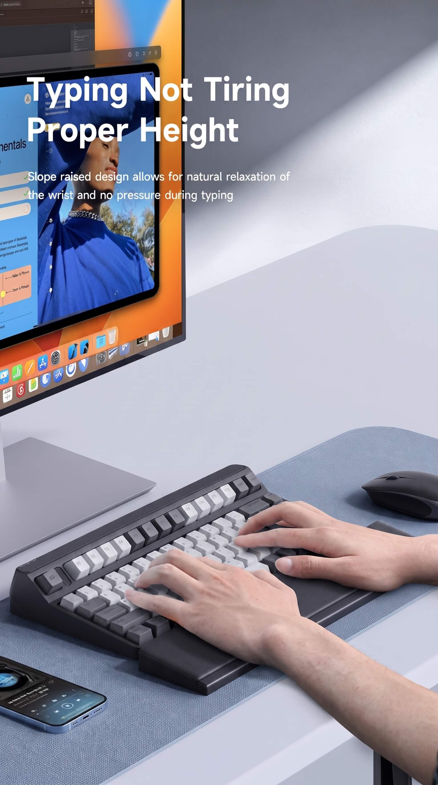 Haibeisi Mechanical Keyboard Wrist Rest