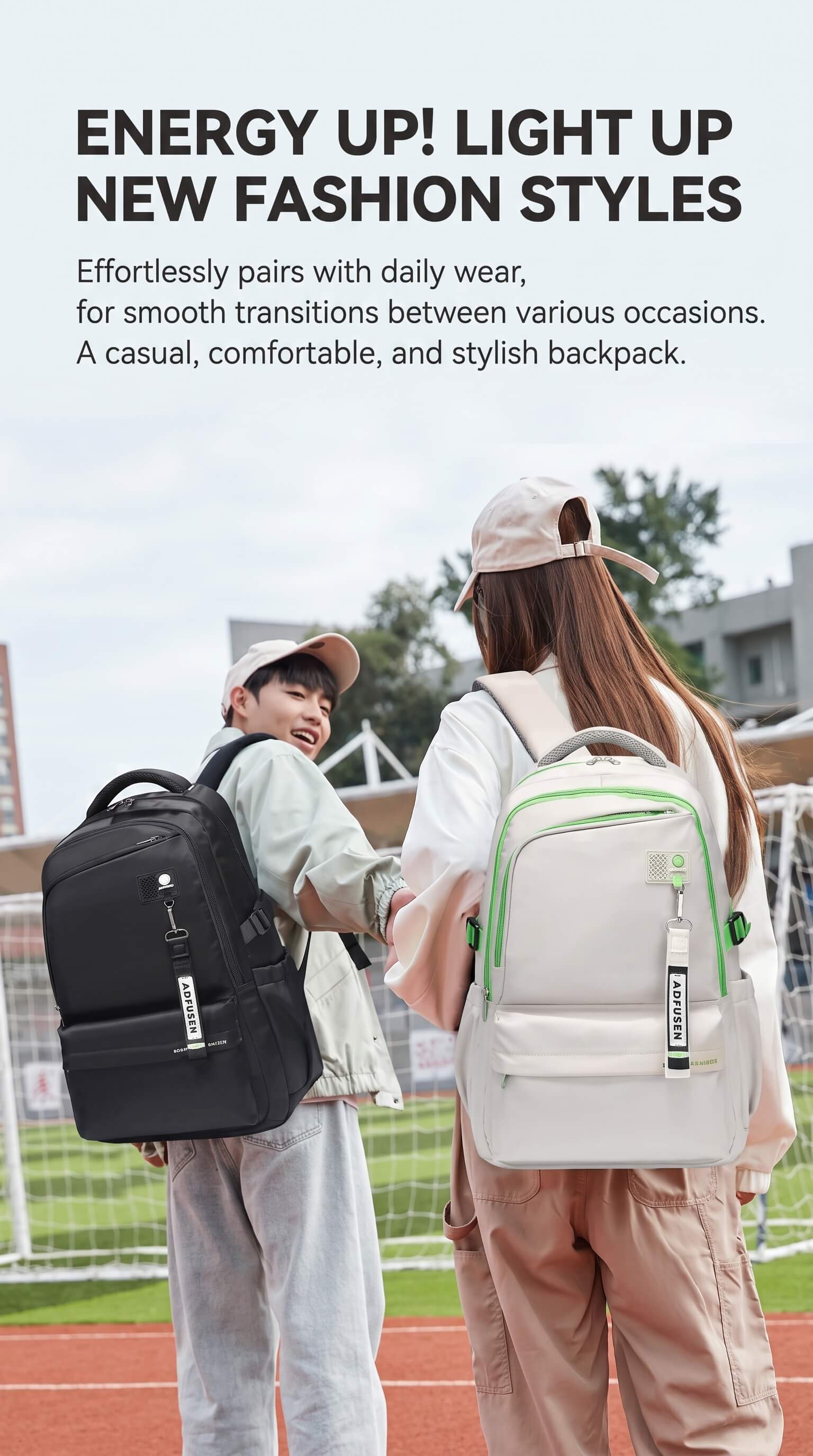 Teen Backpack with Spine Protection