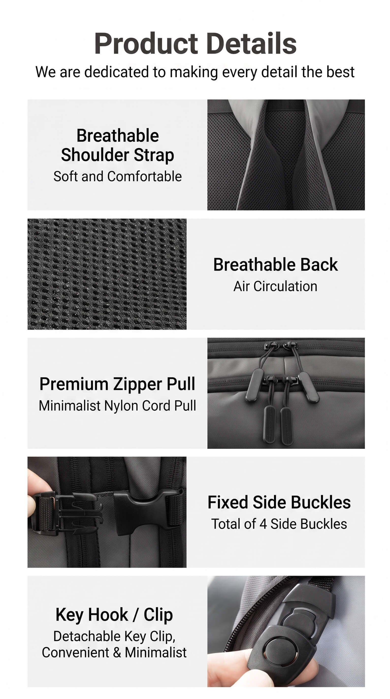 Equinox Large Capacity Travel Backpack