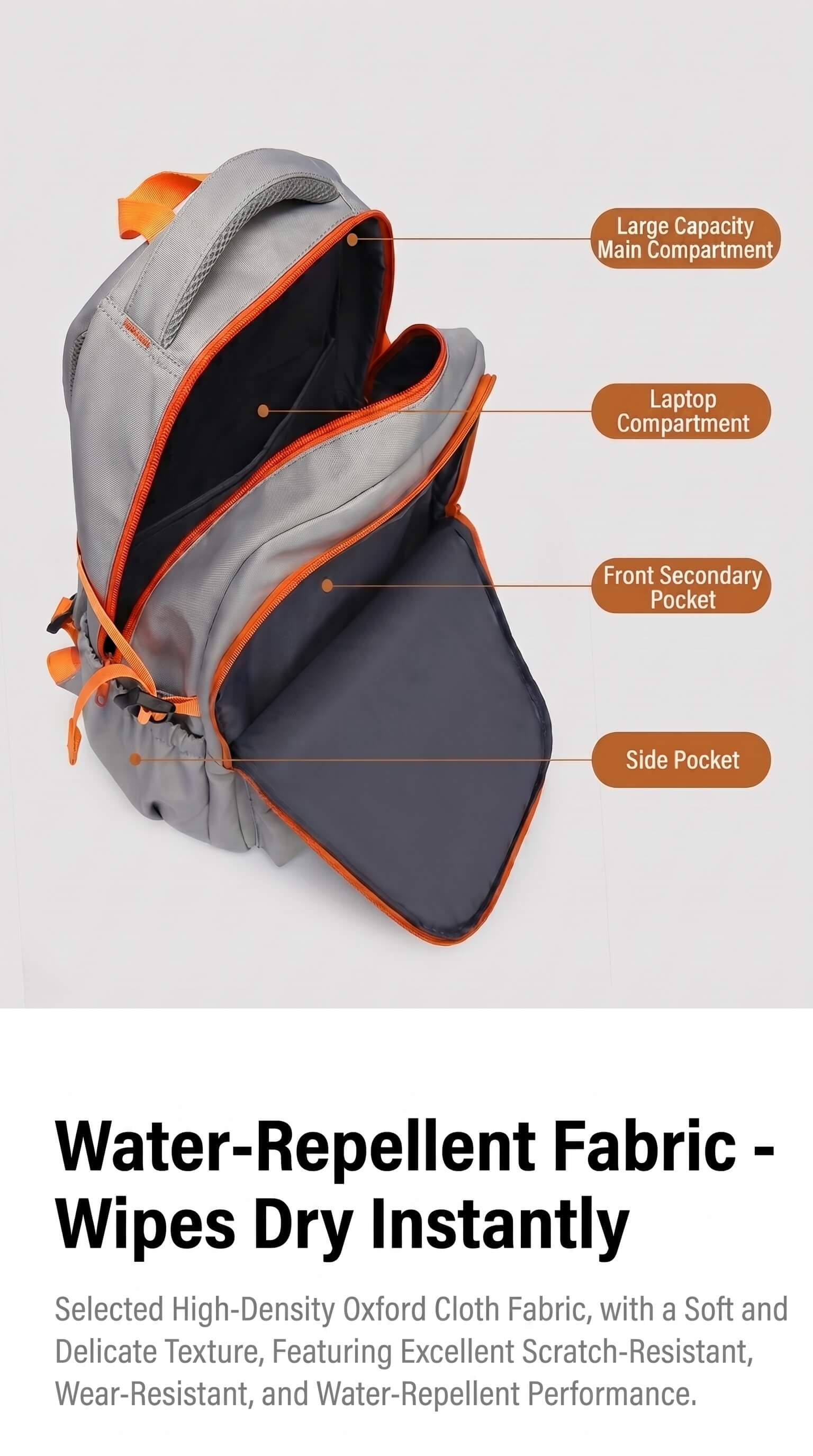 Teen Backpack with Spine Protection