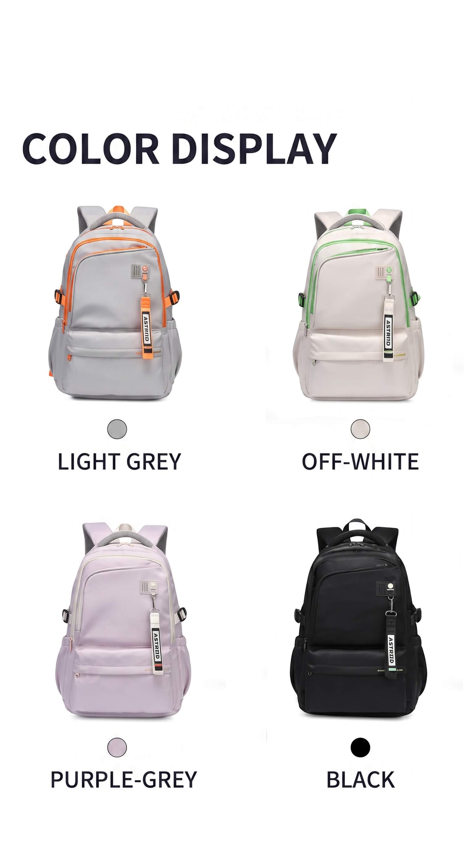 Teen Backpack with Spine Protection
