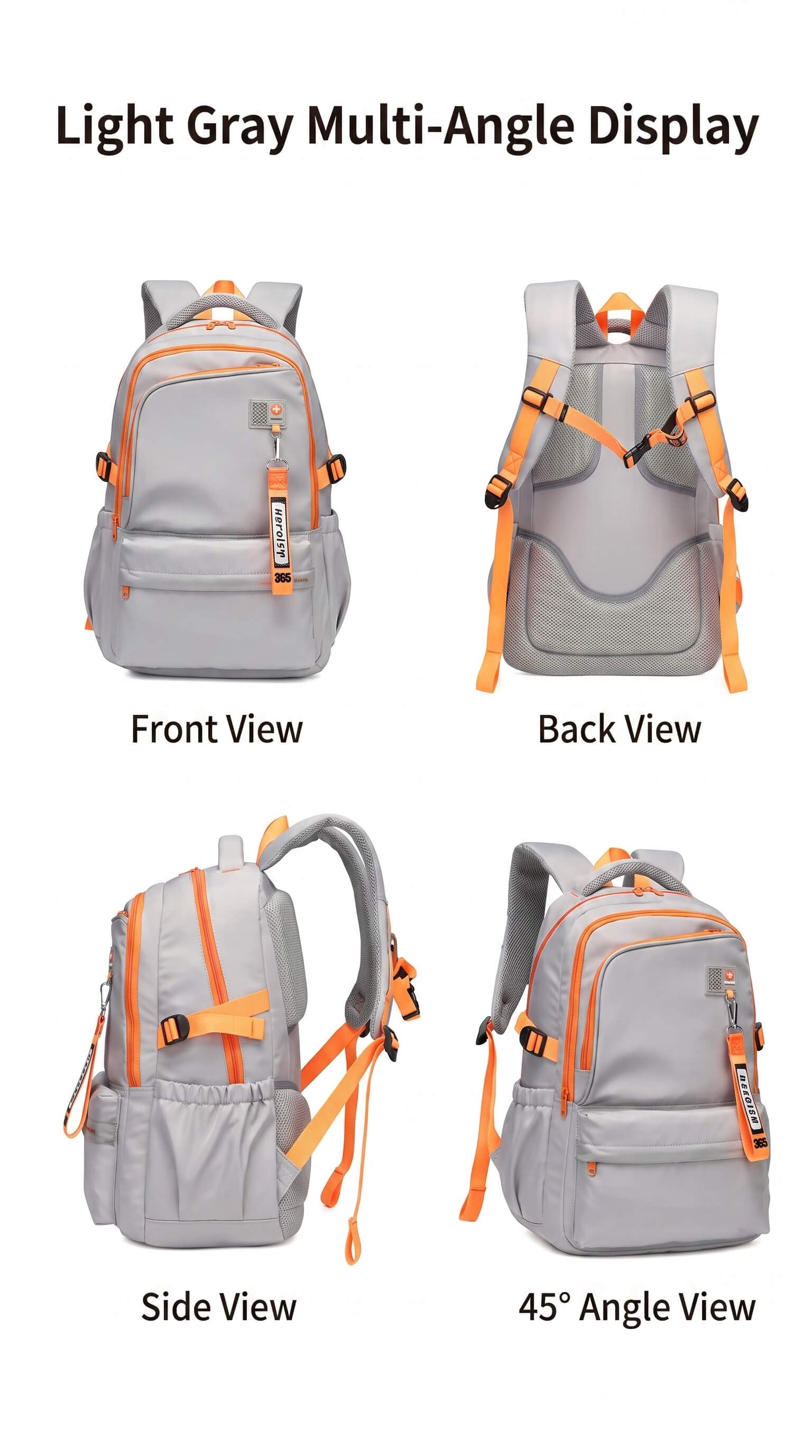 Teen Backpack with Spine Protection