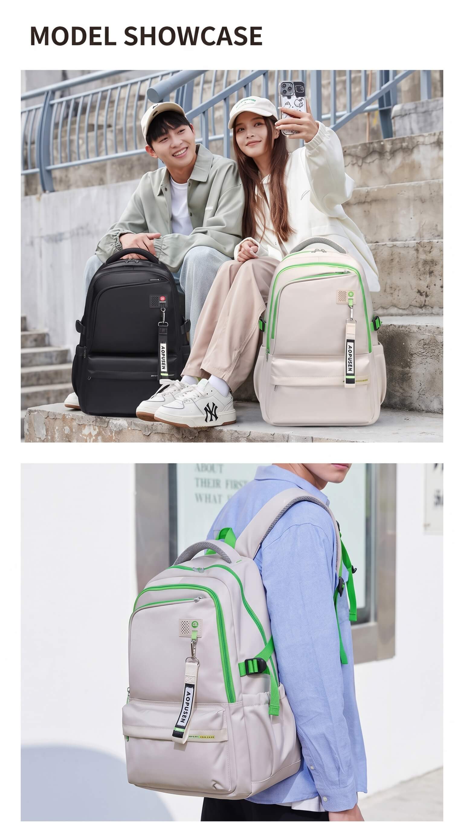 Teen Backpack with Spine Protection