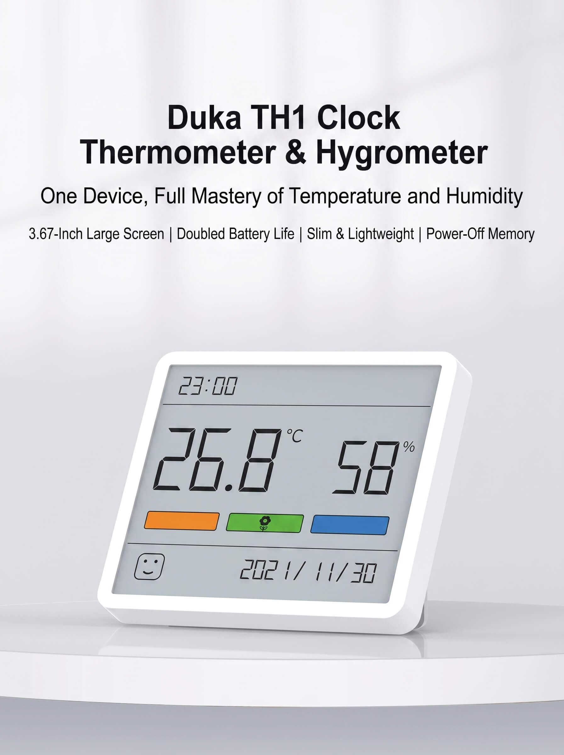 ATuMan Duke TH1 Temperature & Humidity Meter