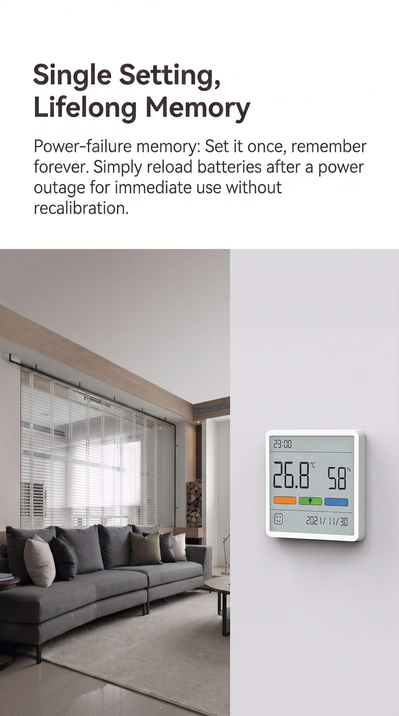 ATuMan Duke TH1 Temperature & Humidity Meter