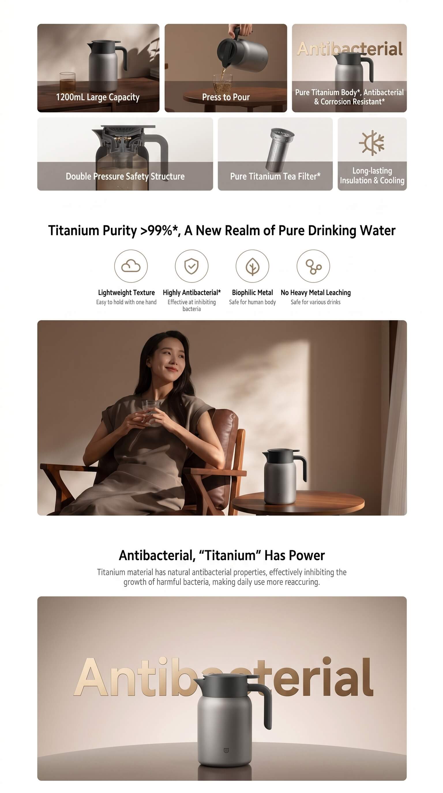 Xiaomi Thermos Flask 1.2L