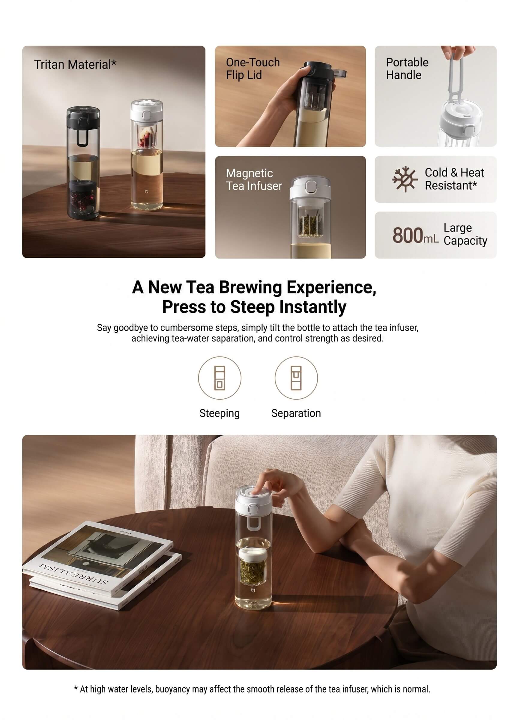 Mijia Magnetic Tea Cup