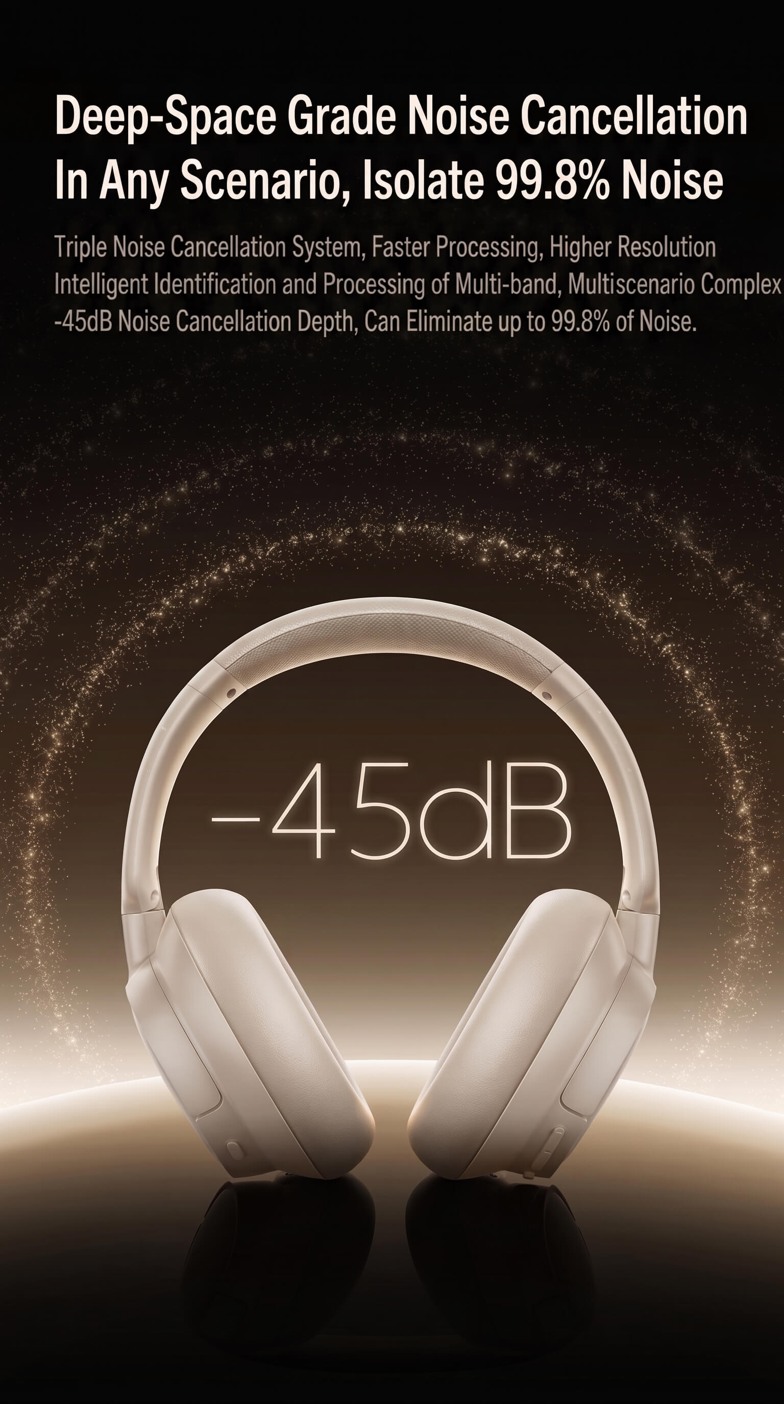 Baseus BH1 Active Noise Cancelling Bluetooth Headphones