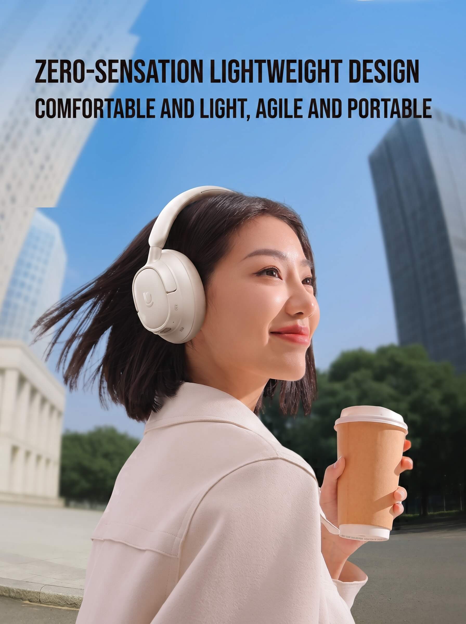 Baseus BH1 Active Noise Cancelling Bluetooth Headphones