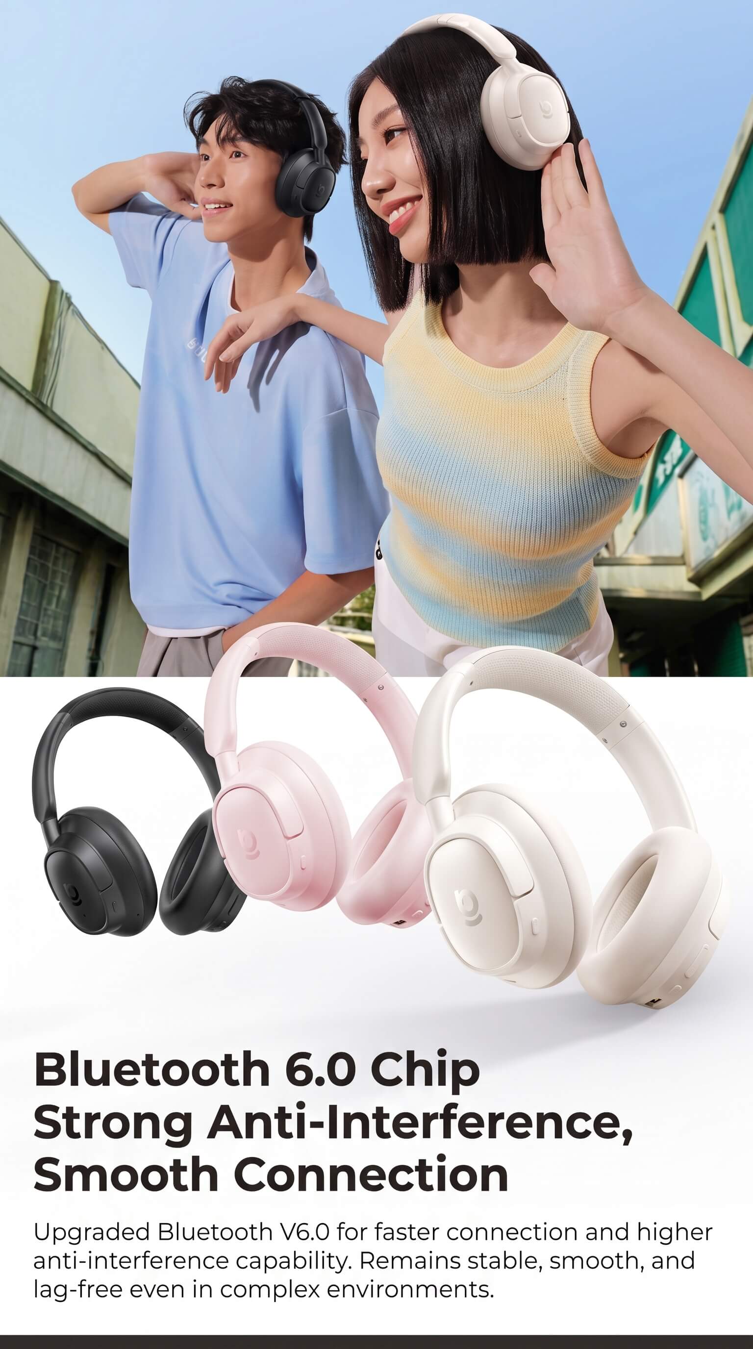 Baseus BH1 Active Noise Cancelling Bluetooth Headphones