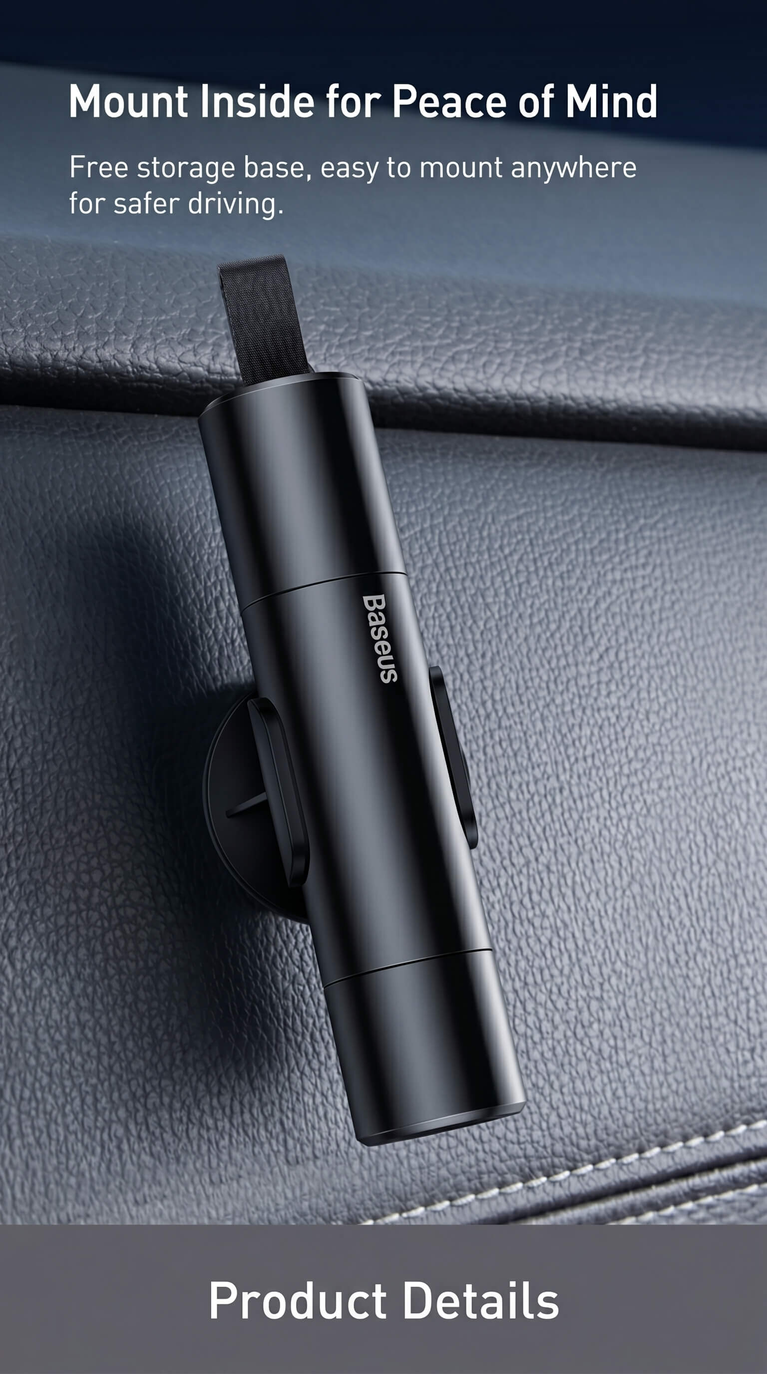 Baseus Car Tool Seat Belt Cutter