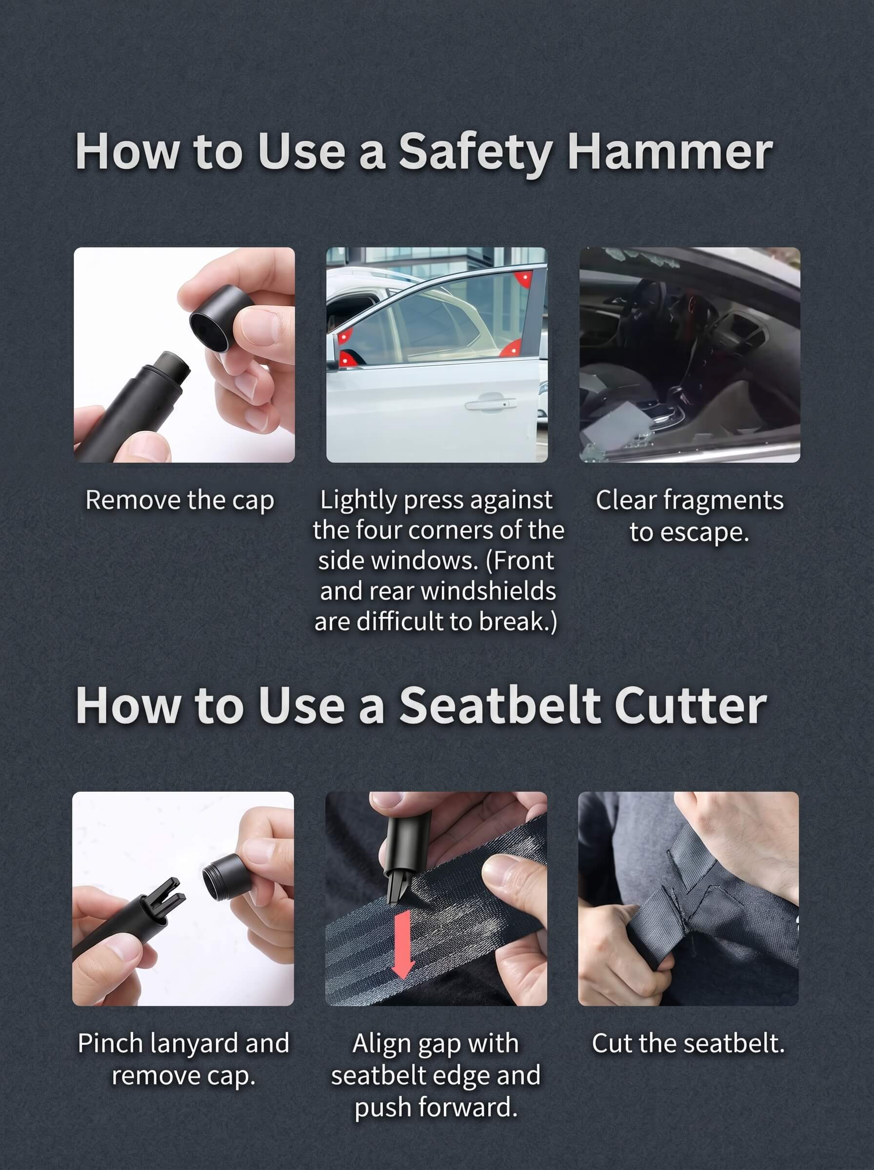 Baseus Car Tool Seat Belt Cutter