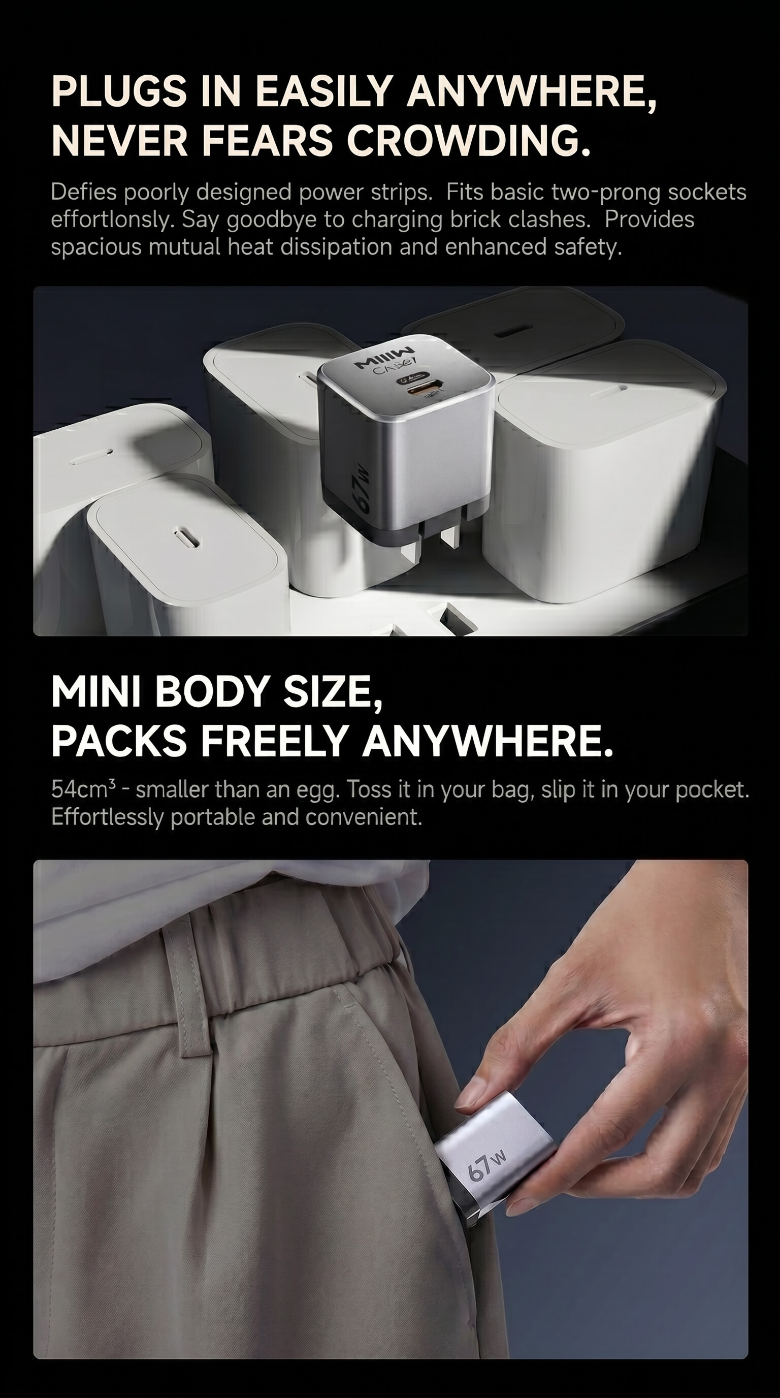 Miwu 67W Charger