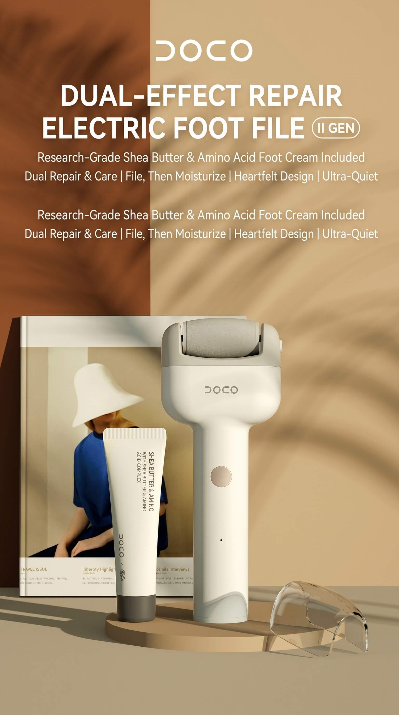 DOCO Electric Foot Trimmer