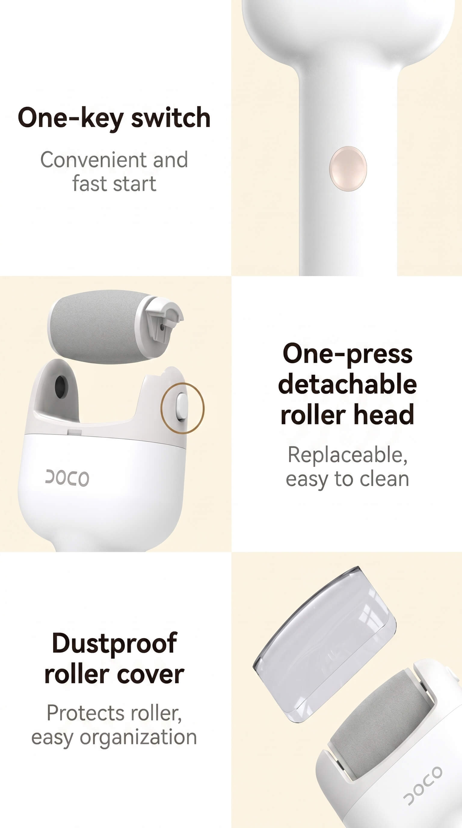 DOCO Electric Foot Trimmer