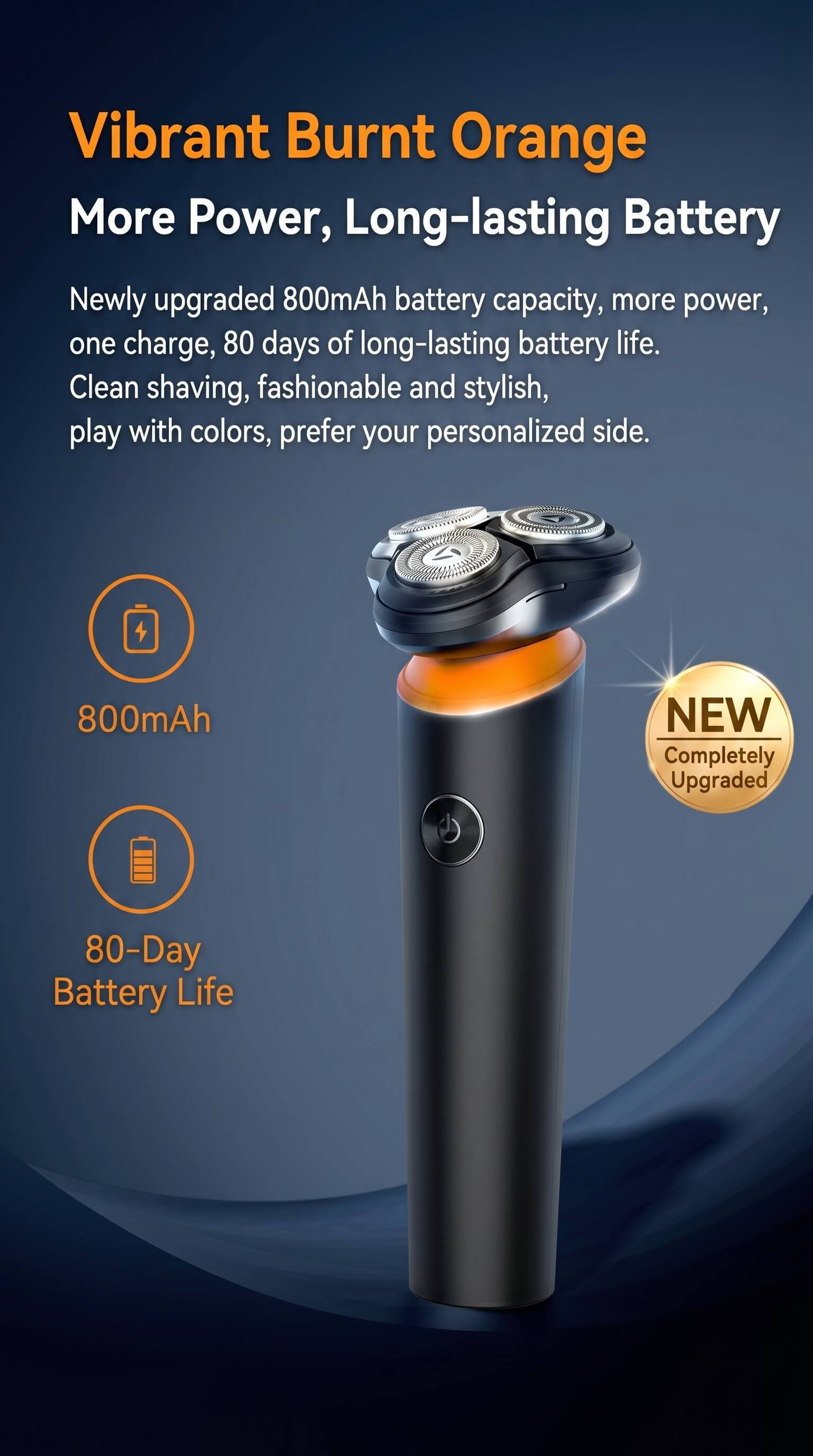 DOCO BlackRazor Electric Shaver
