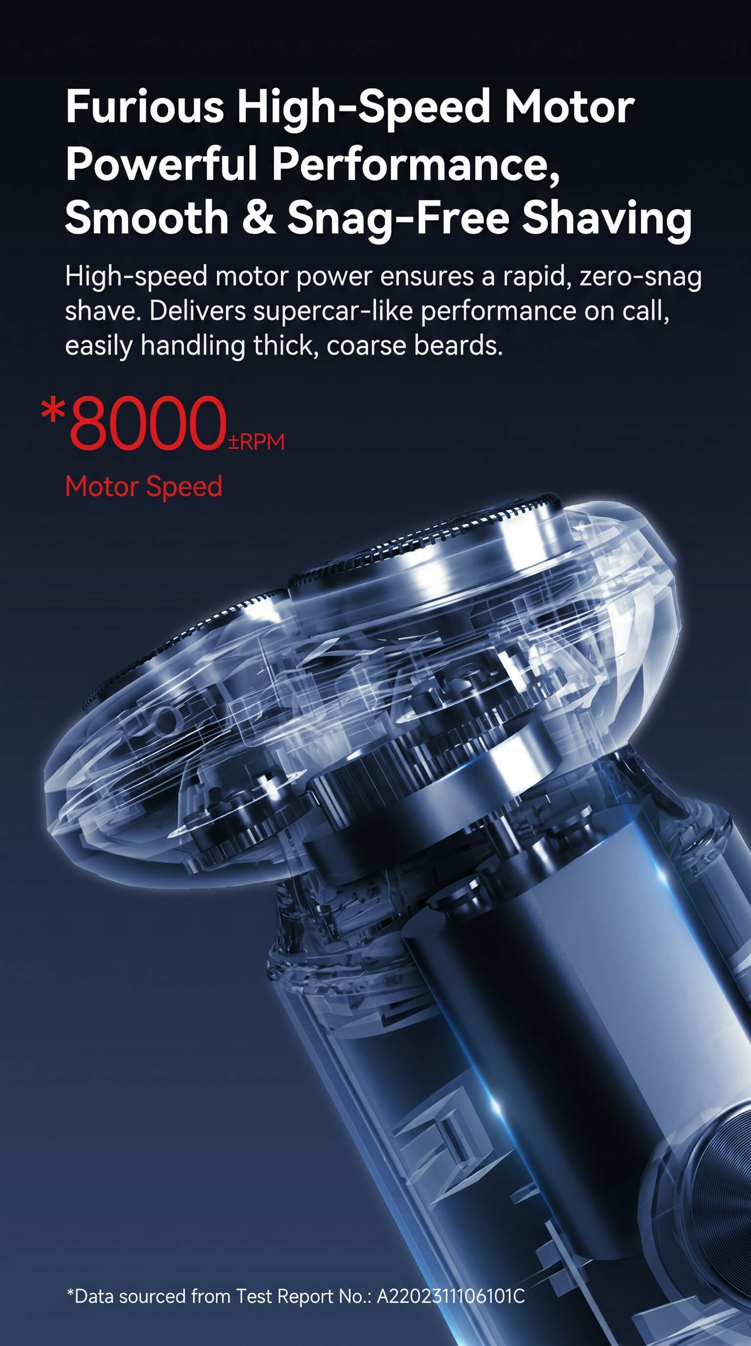 DOCO BlackRazor Electric Shaver