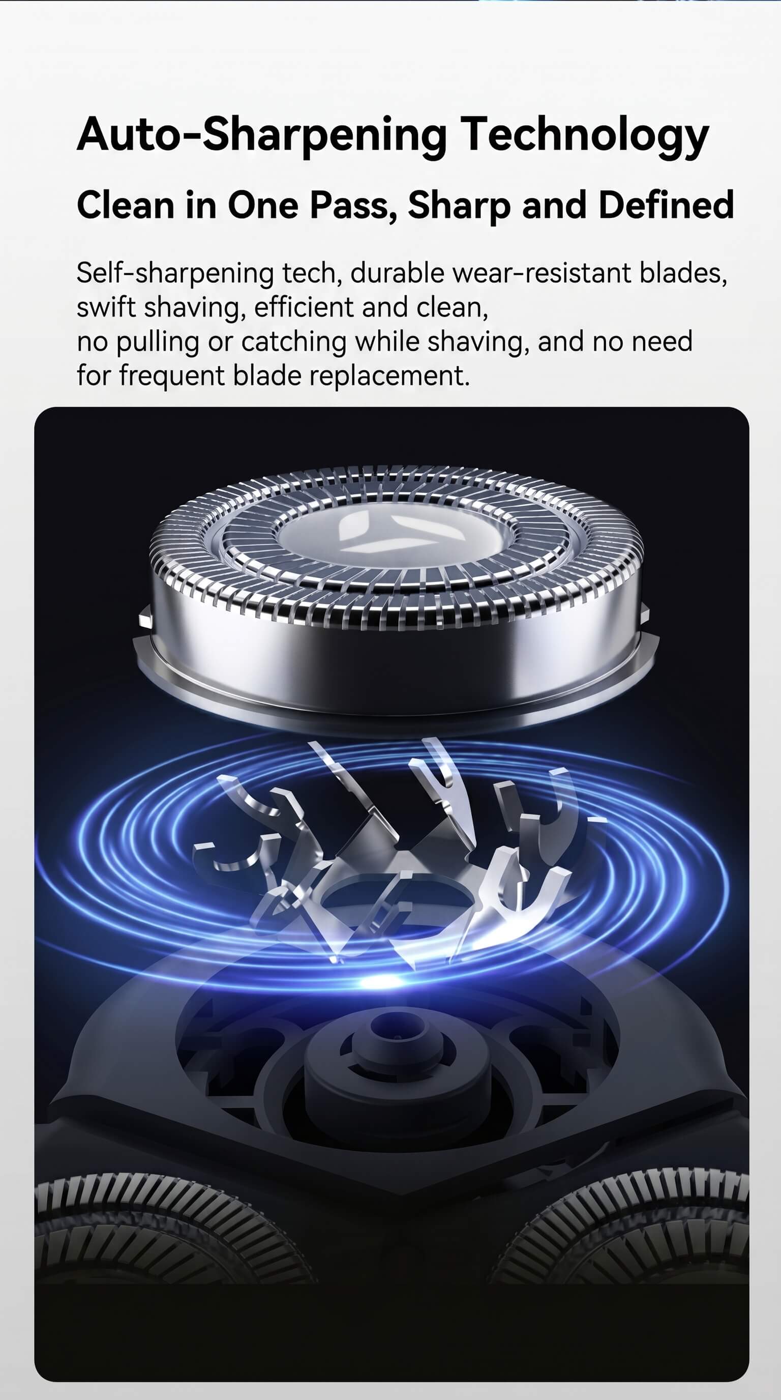 DOCO BlackRazor Electric Shaver