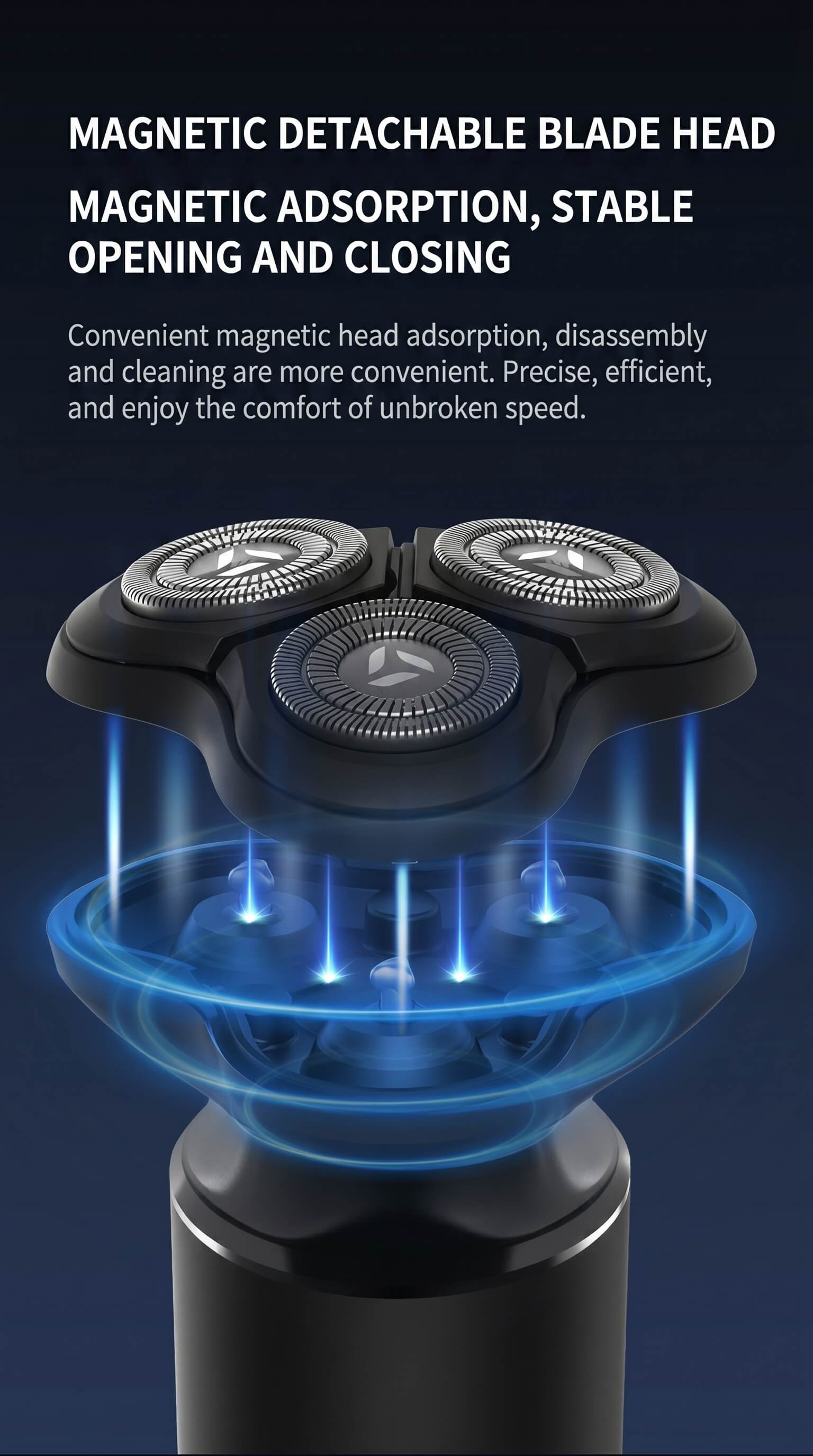 DOCO BlackRazor Electric Shaver