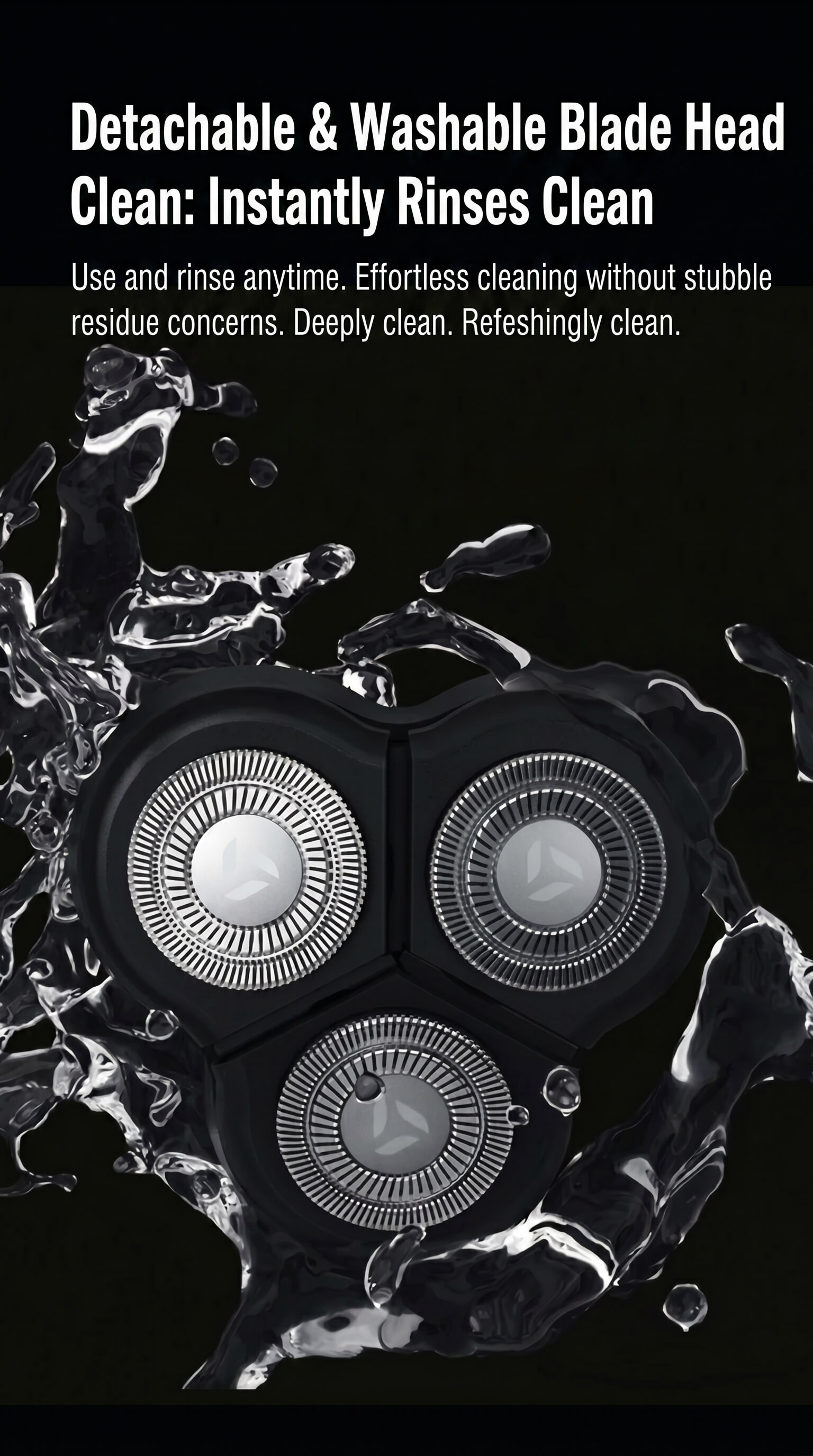 DOCO BlackRazor Electric Shaver